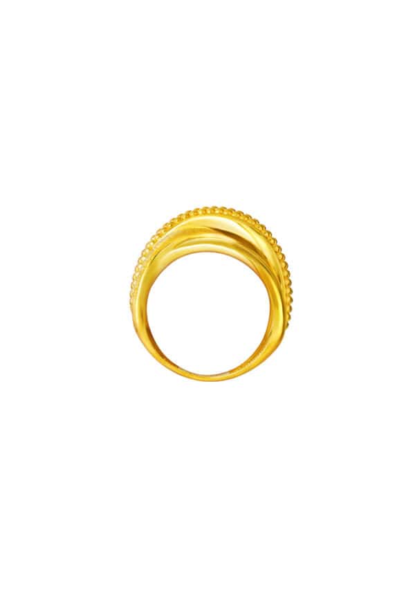 TOMEI Lusso Italia Ring, Yellow Gold 916/22K
