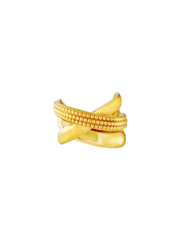 TOMEI Lusso Italia Ring, Yellow Gold 916/22K