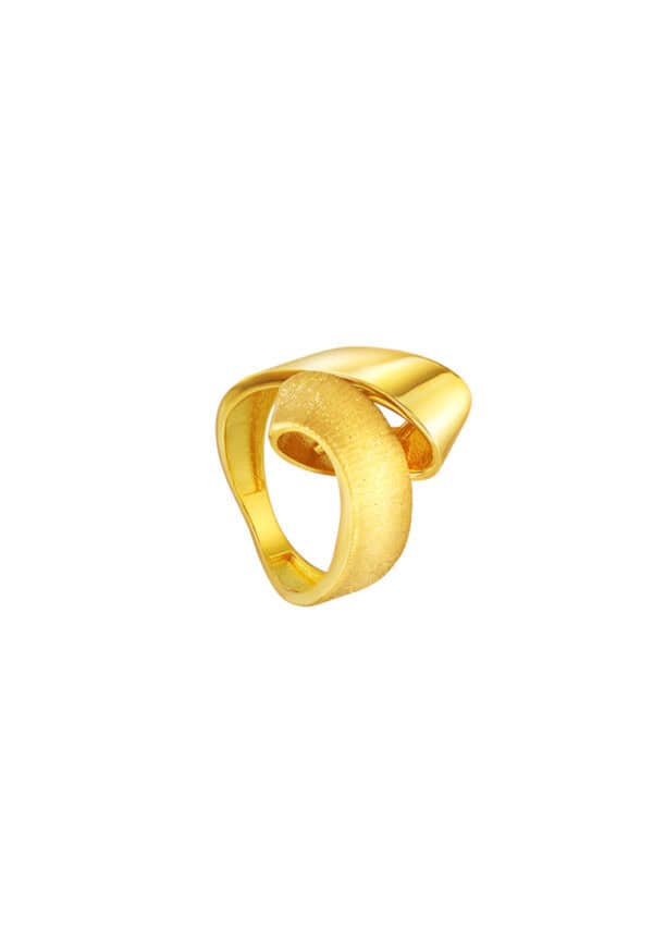 TOMEI Lusso Italia Ring, Yellow Gold 916/22K