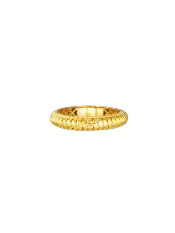 TOMEI Lusso Italia Ring, Yellow Gold 916/22K