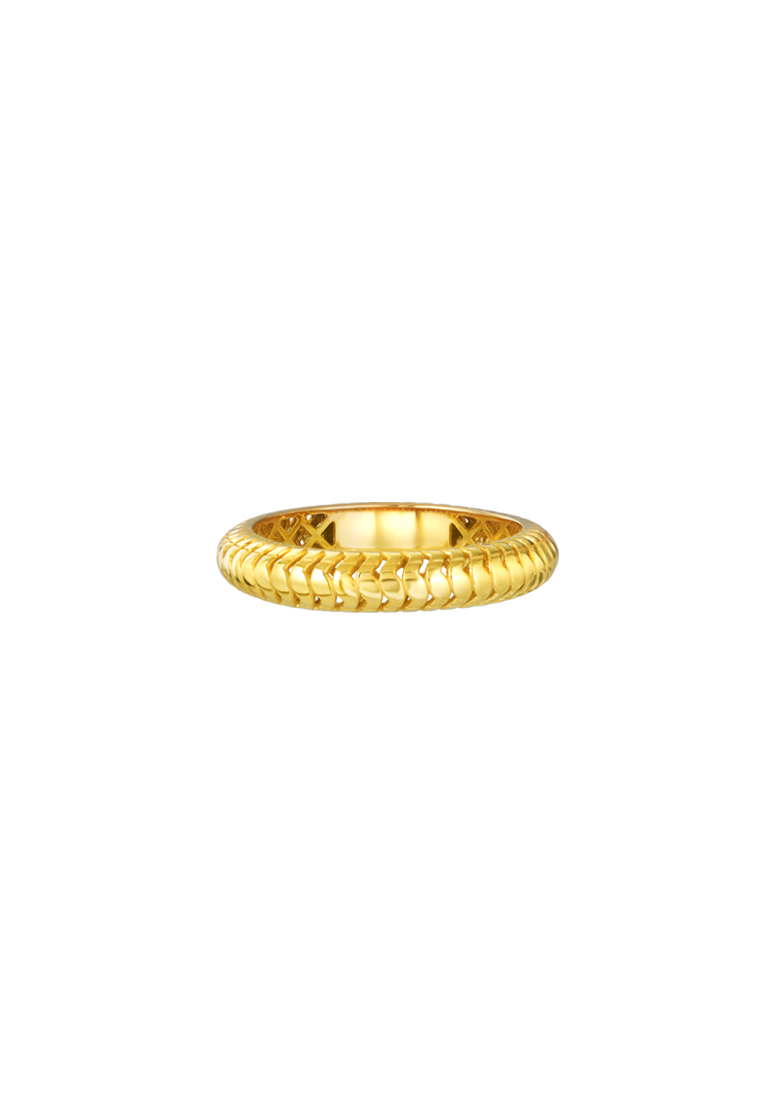 TOMEI Lusso Italia Ring, Yellow Gold 916/22K