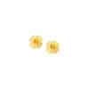 TOMEI Four Leave Clover Earrings, Yellow Gold 916/22K