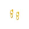 TOMEI Lusso Italia Earrings, Yellow Gold 916/22K