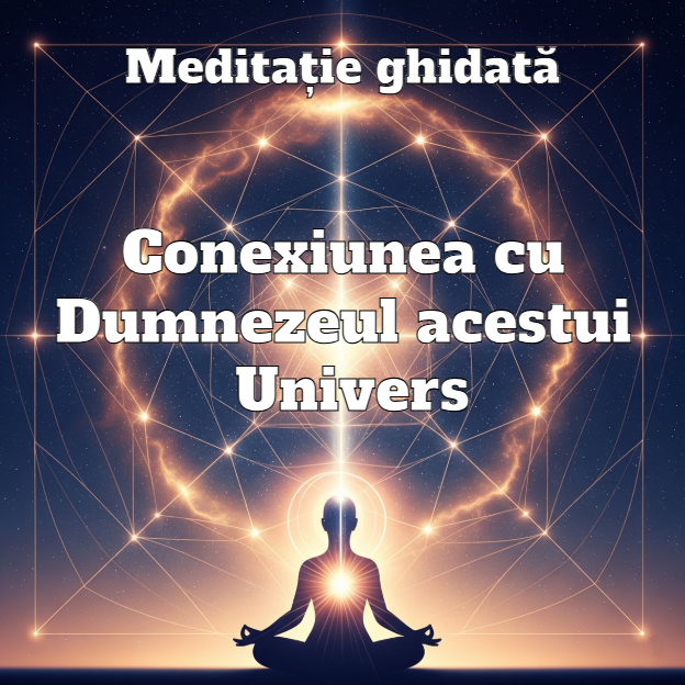 Meditație ghidată - Conexiunea cu Dumnezeul acestui Univers