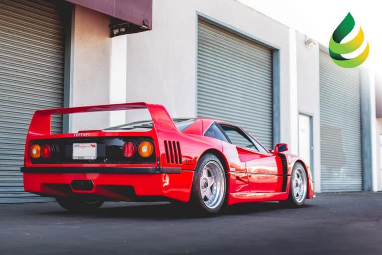 The First Ferrari F40 To Use EvoSyn™ Non-Petroleum Motor Oil