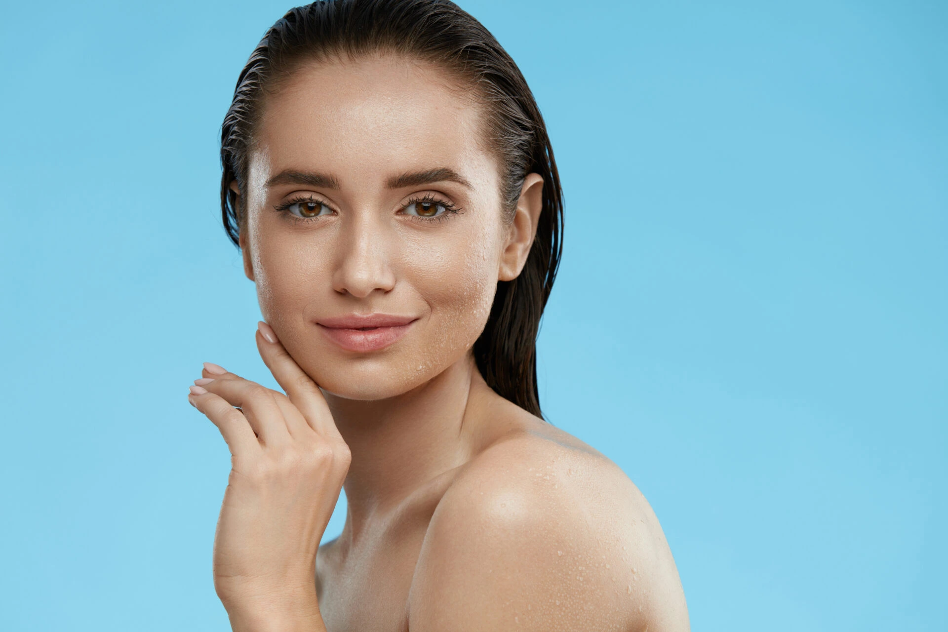 Fresh skin after Salmon Sperm Facial