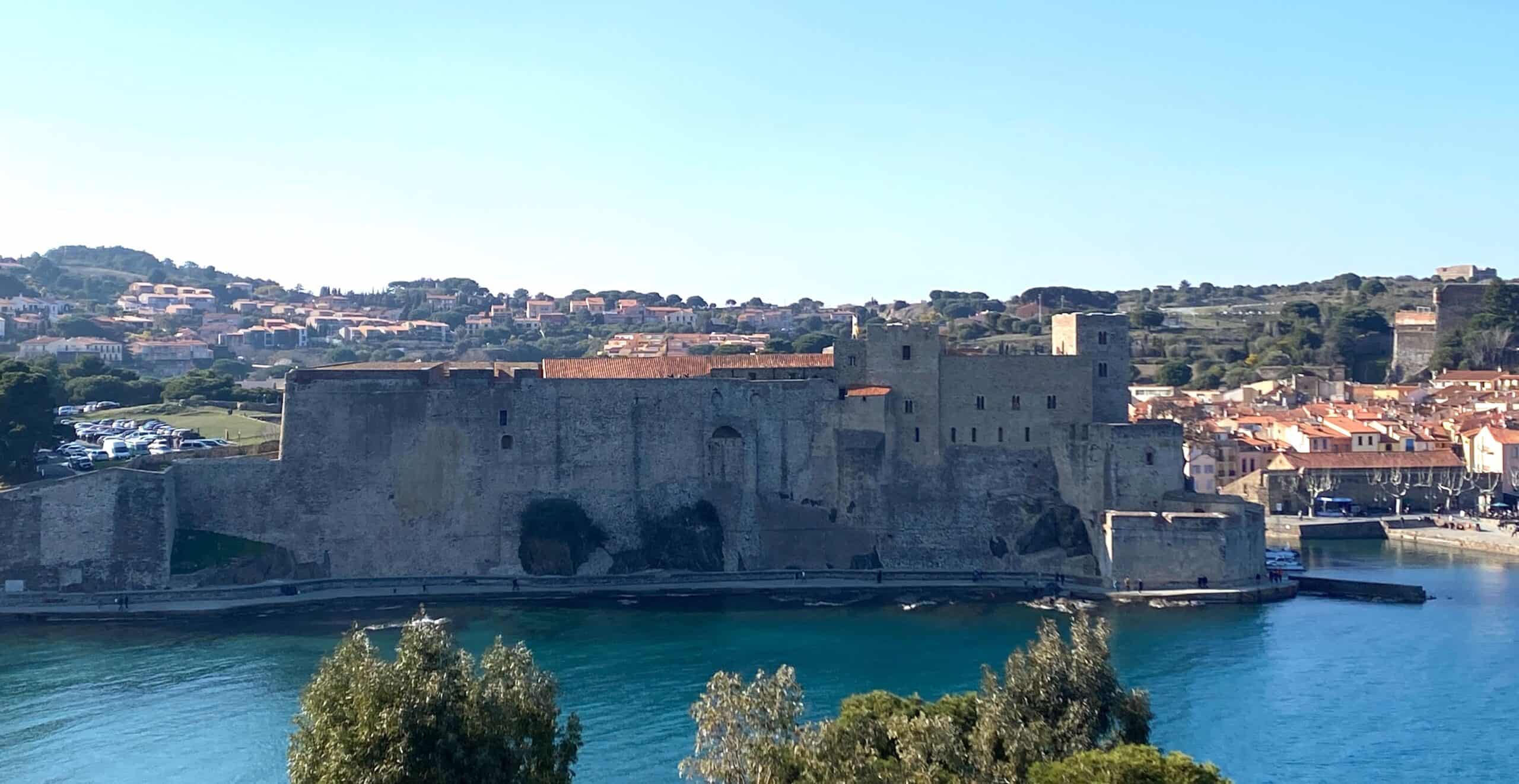 The Chateau Royal is the striking castle at the centre of Collioure.