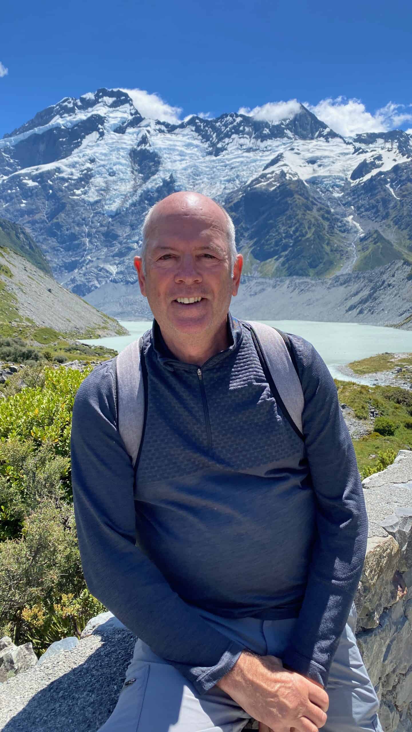 Picture postcard landscapes in Hooker Valley
