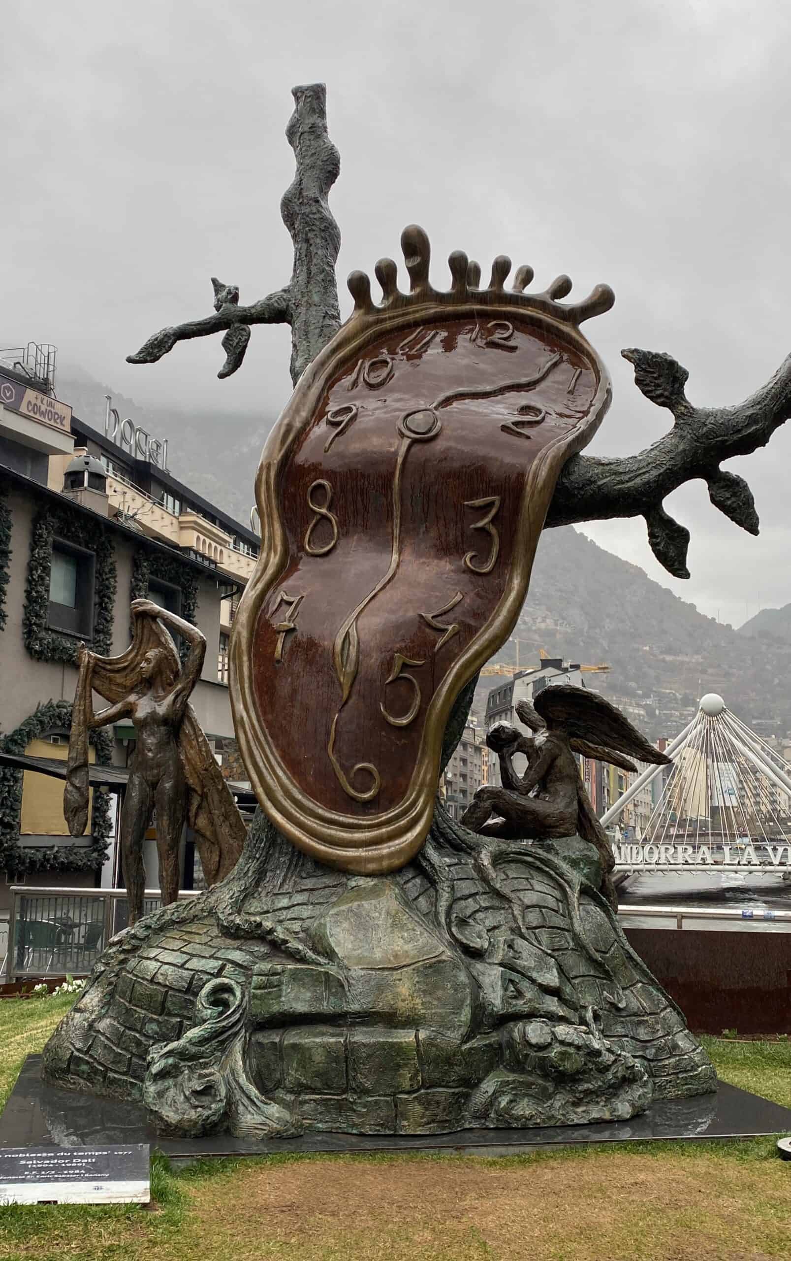 A fun fact about Andorra is that is has an original Dali sculpture in its centre