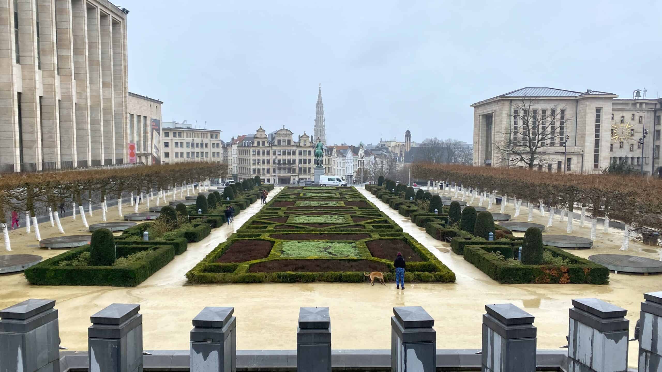Mont des Arts in Brussels