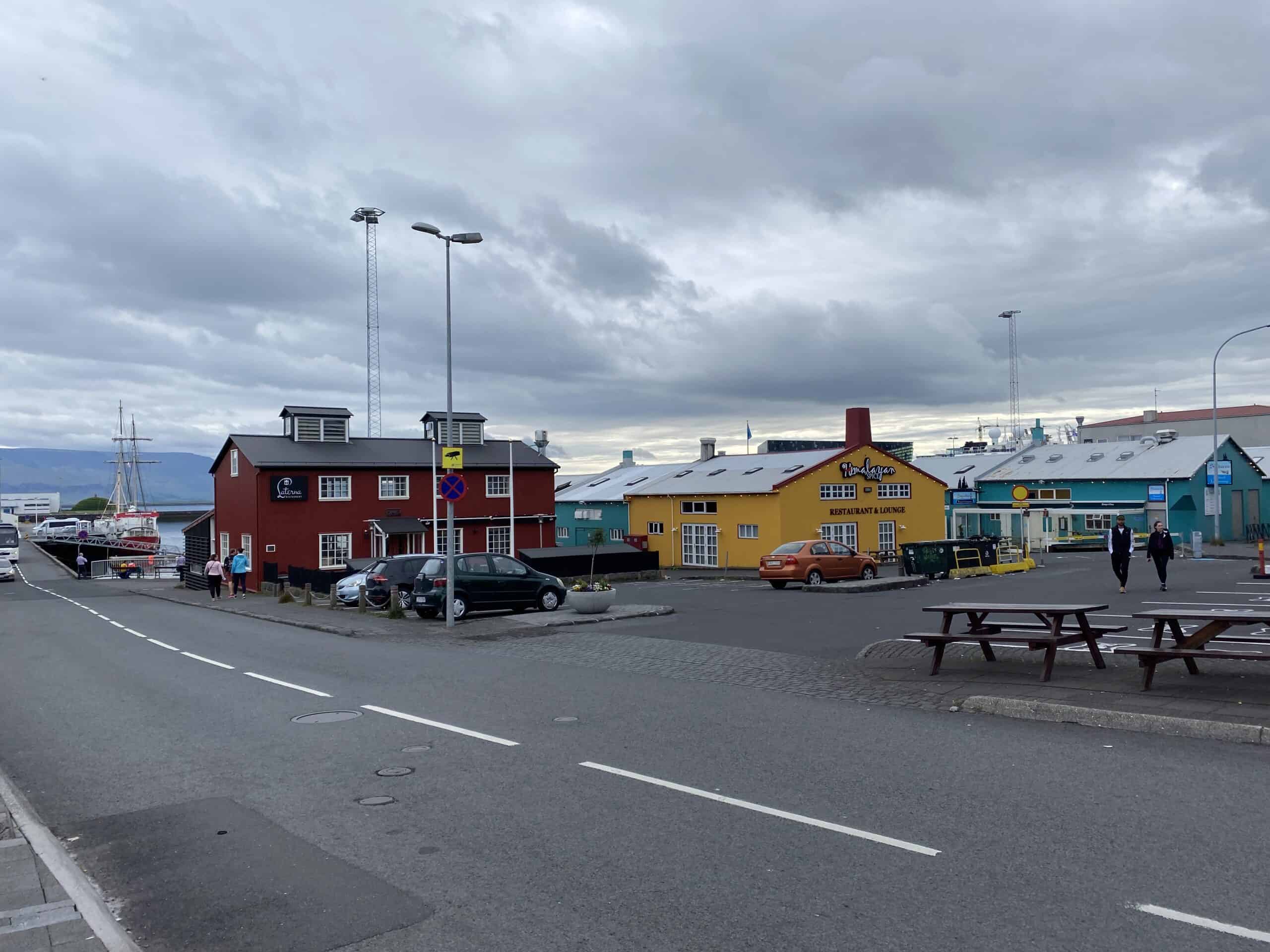 The waterfront in Reykjavik