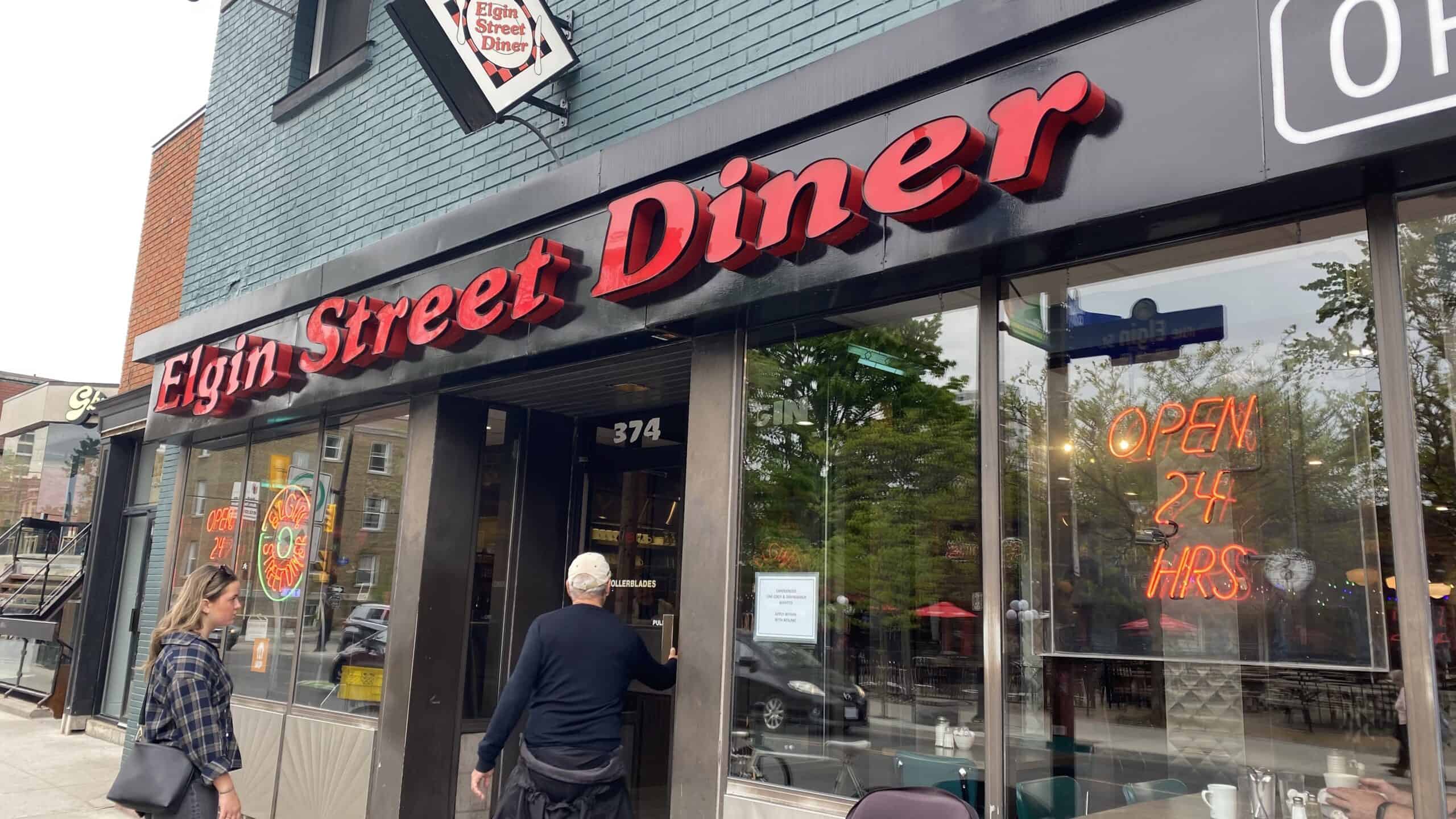 Elgin Street diner - a perfect option anytime of the day