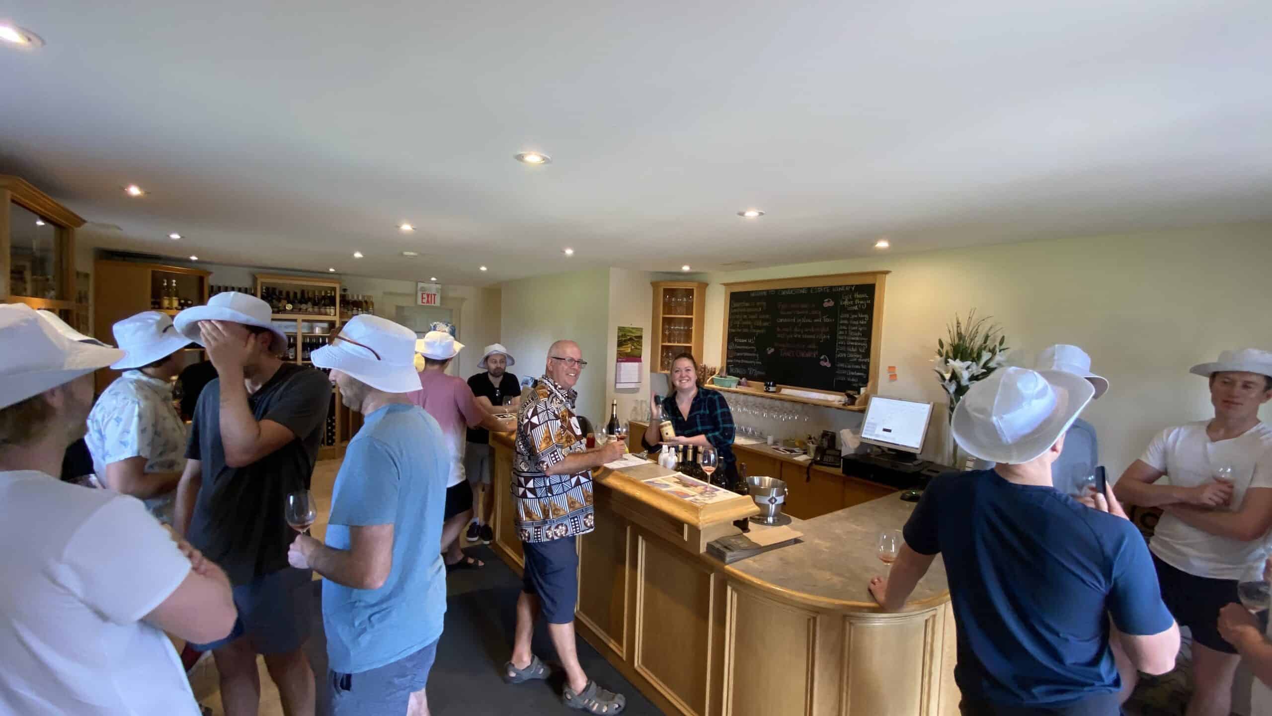 Tasting at Cornerstone