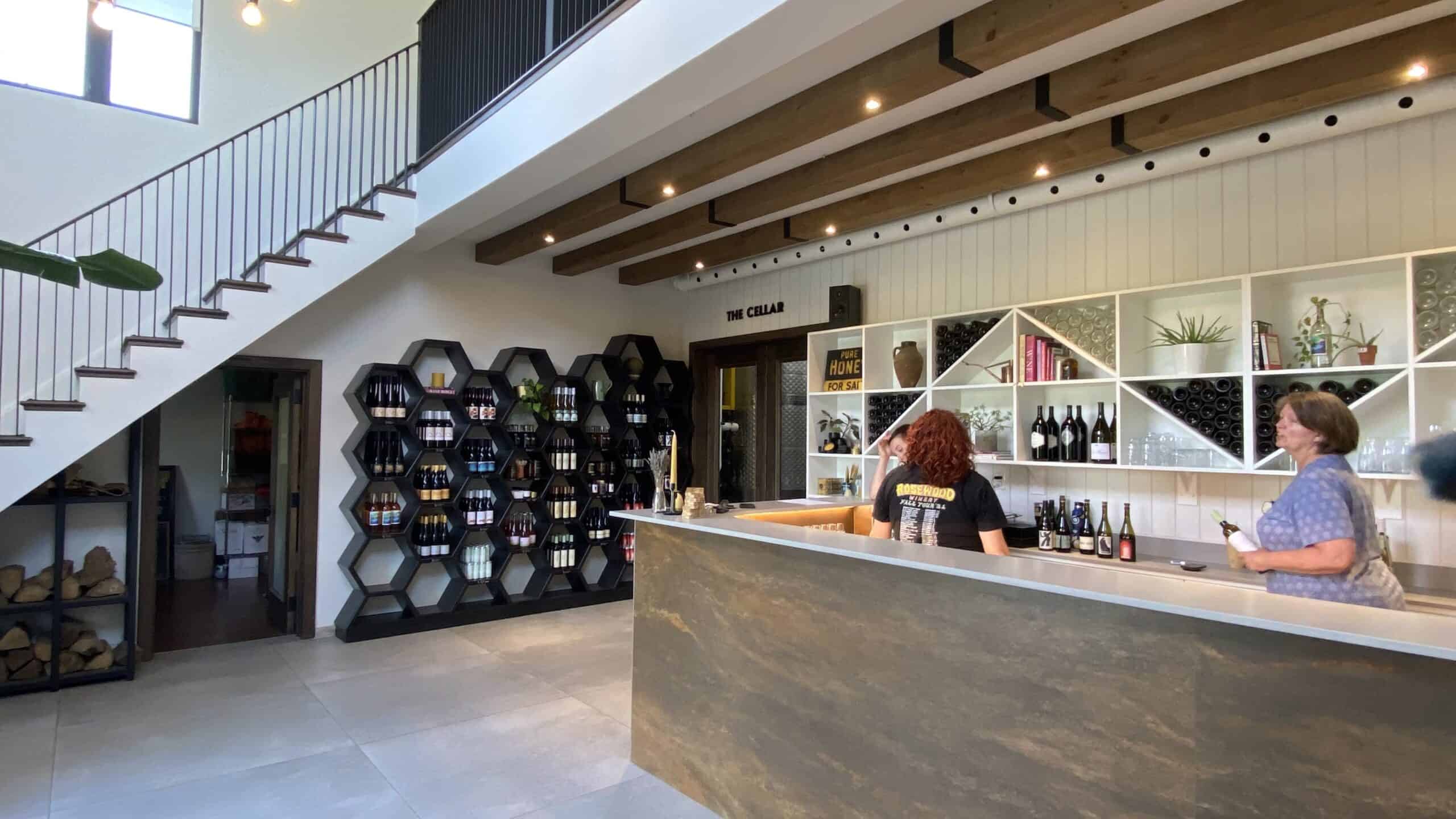Rosewood retail shop