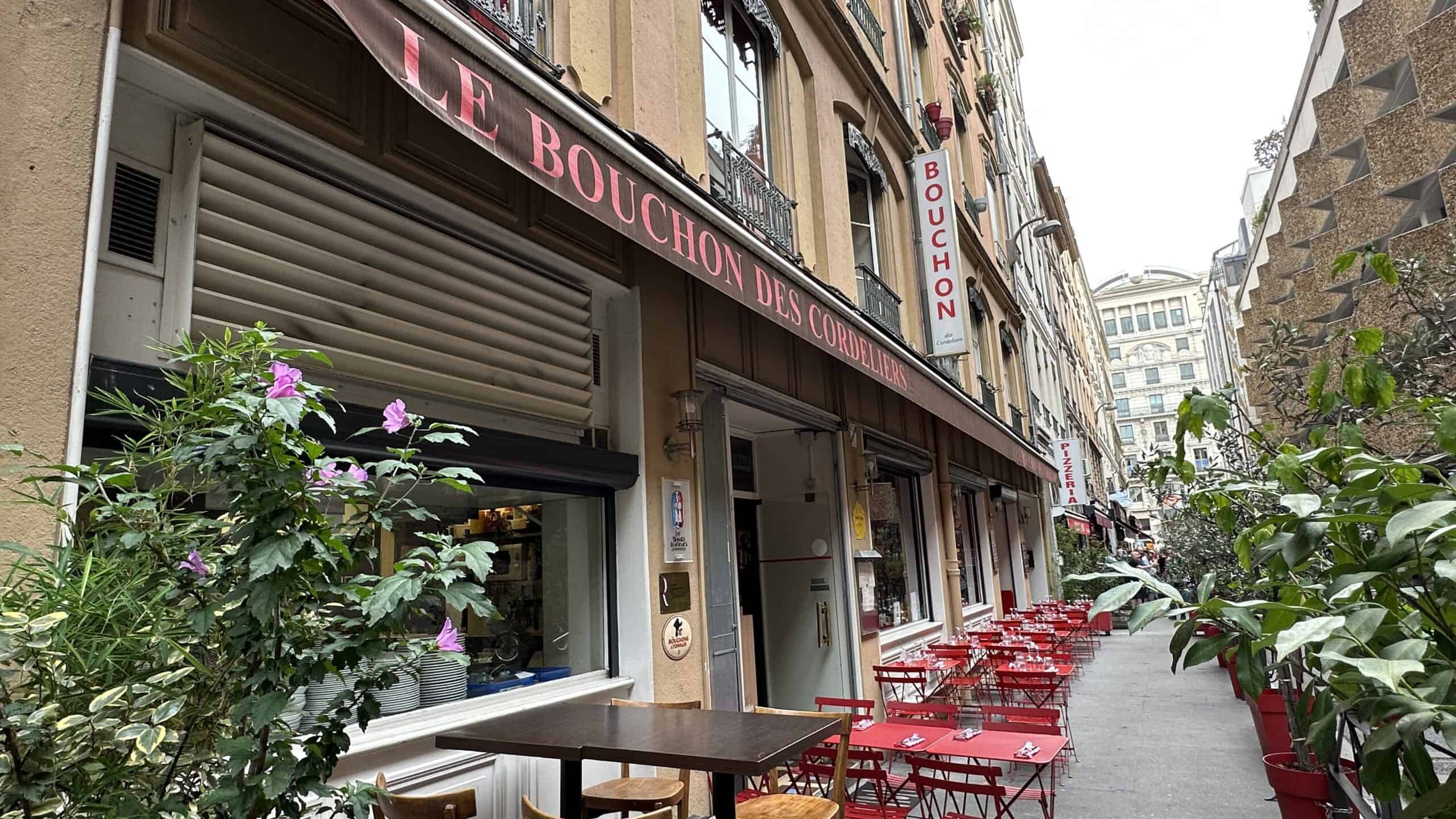 Outside of Le Bouchon des Cordeliers