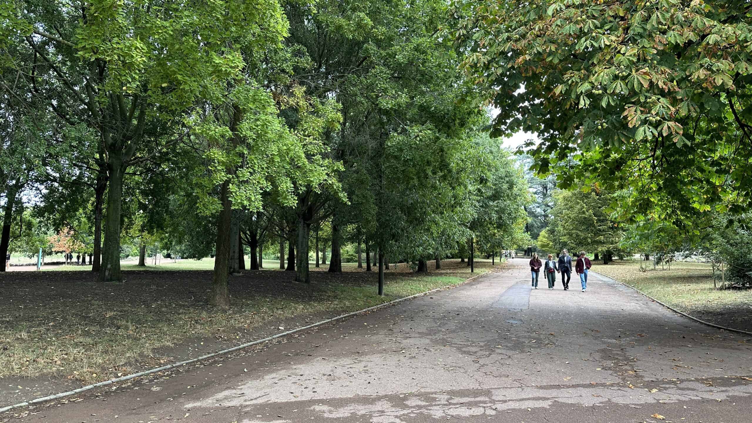Parc de la Tete d'Or walking paths