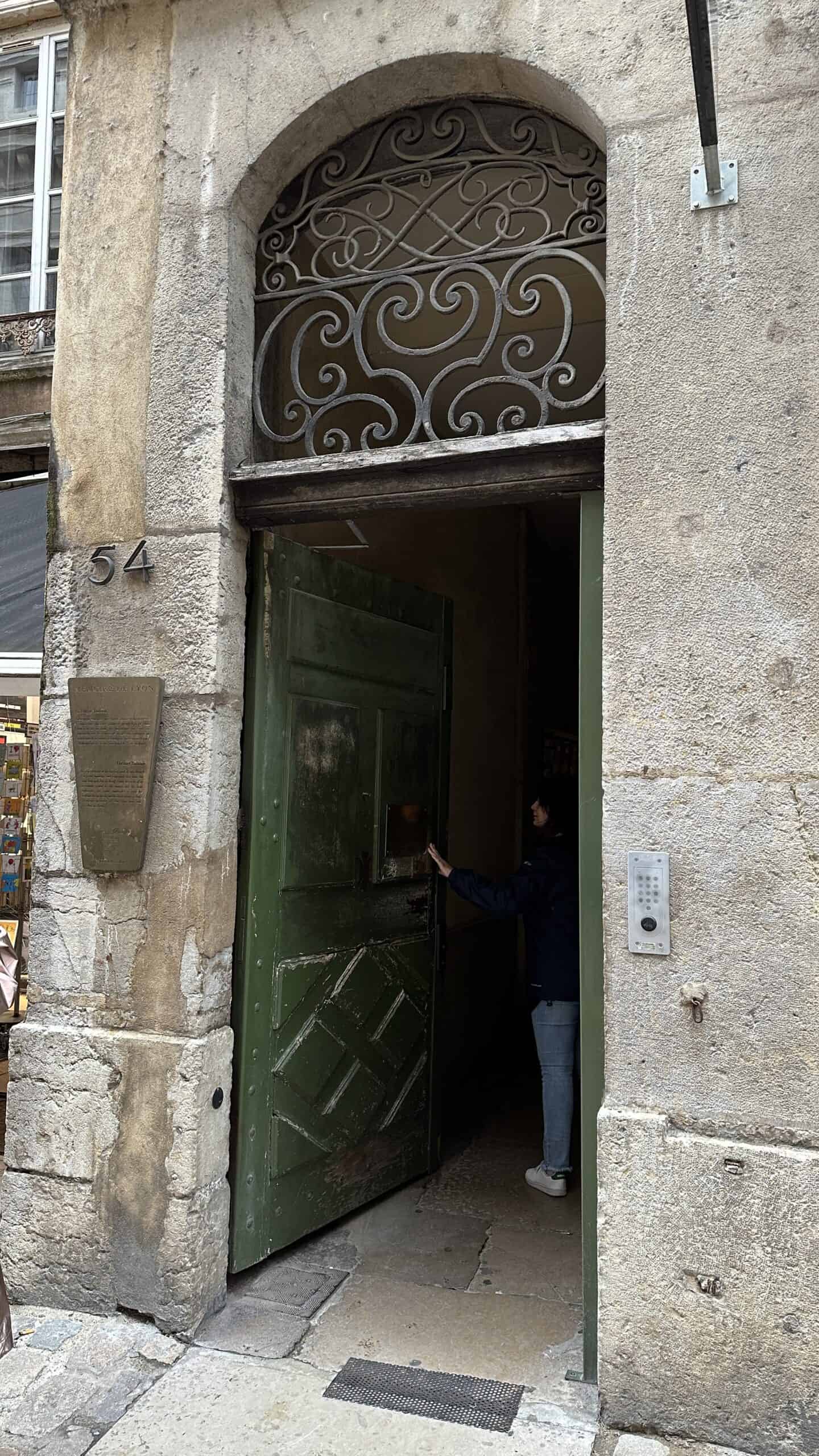 Entrance to a Traboule
