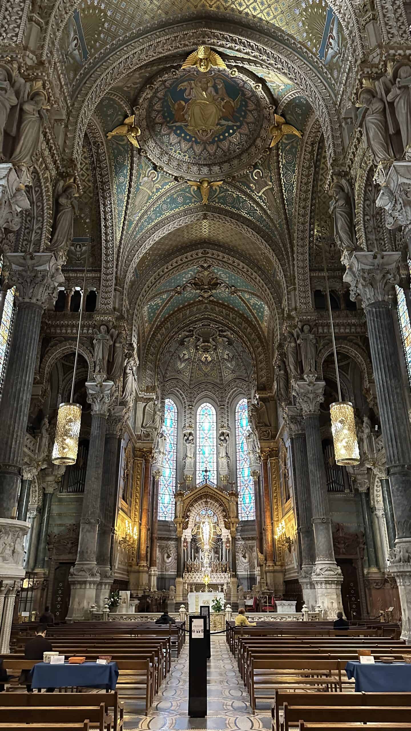 Interior of the Basilica