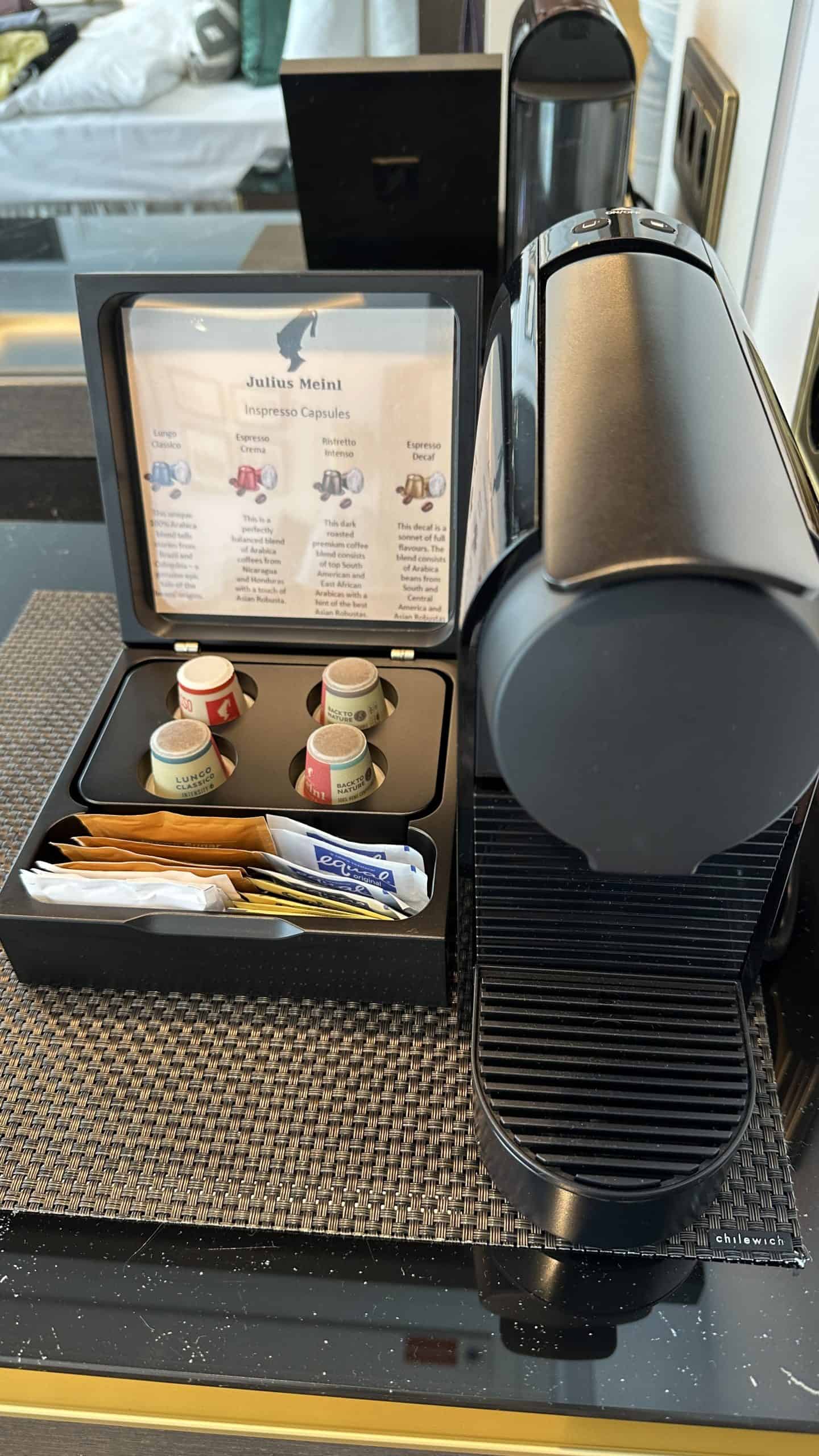 Nespresso coffee maker