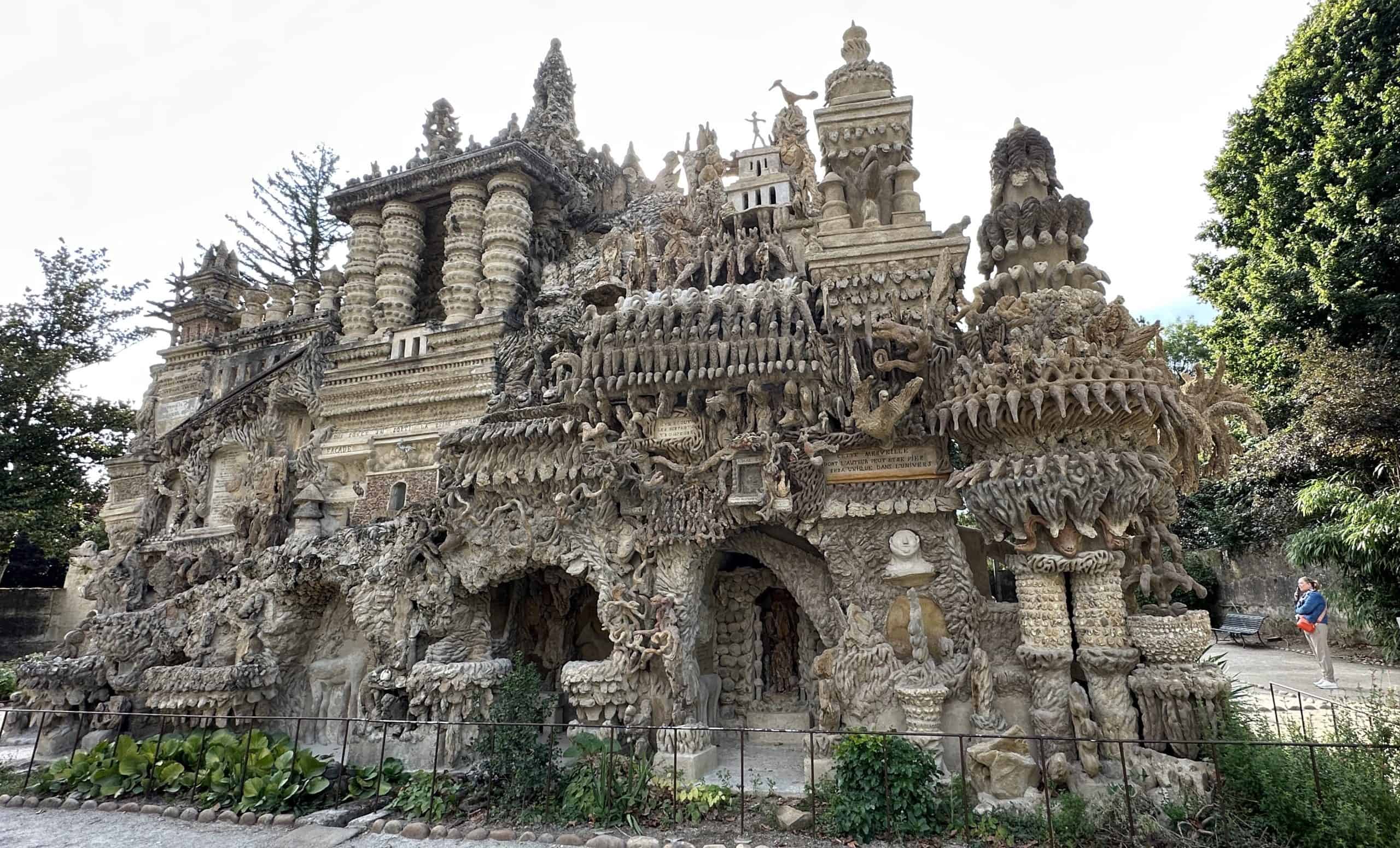 North facade of the Cheval Palace