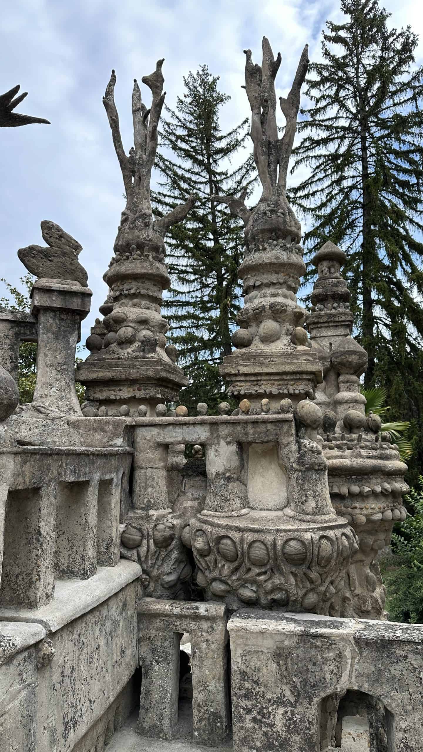 Turrets on the terrace