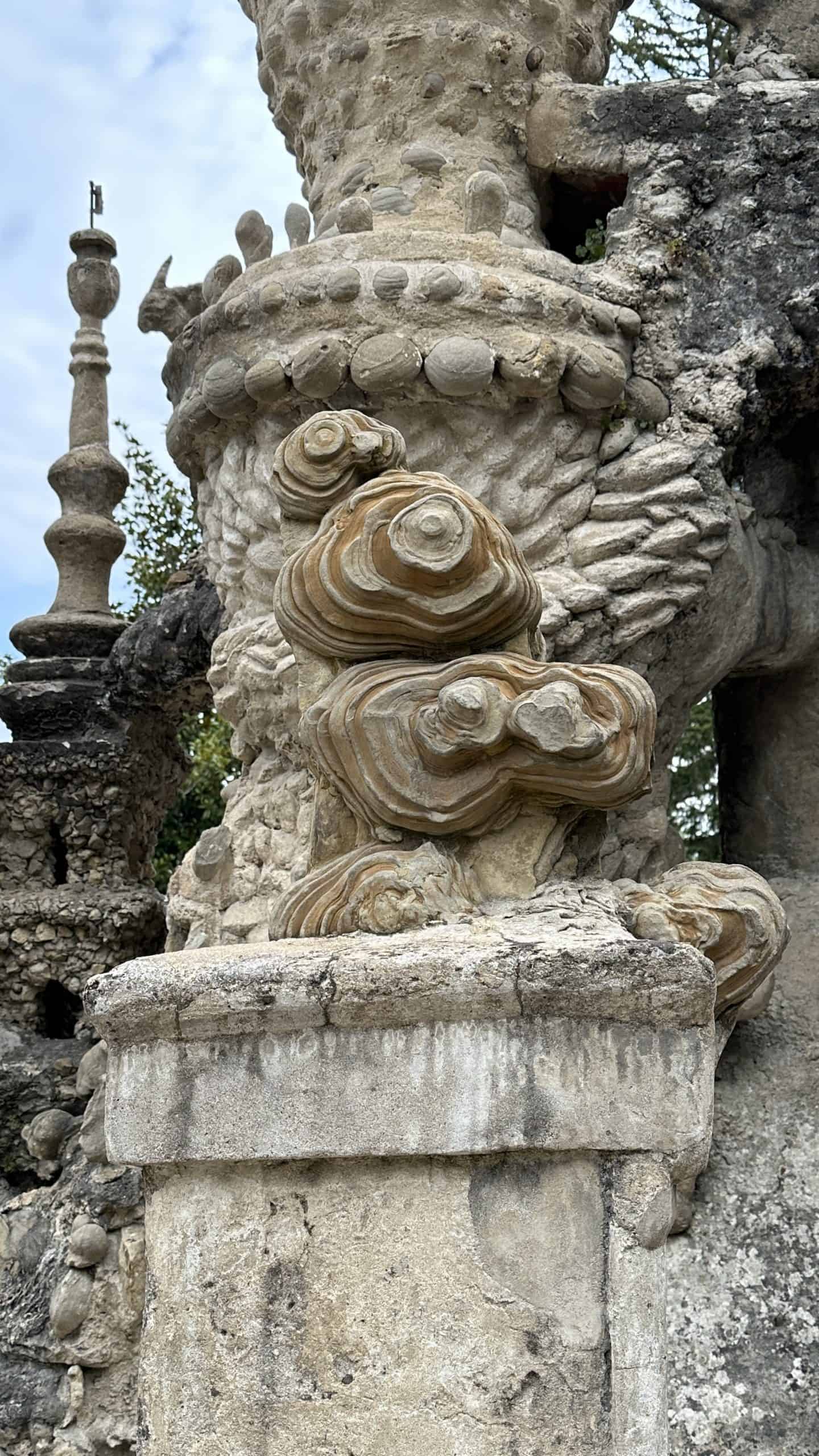 The original stone that Cheval tripped on