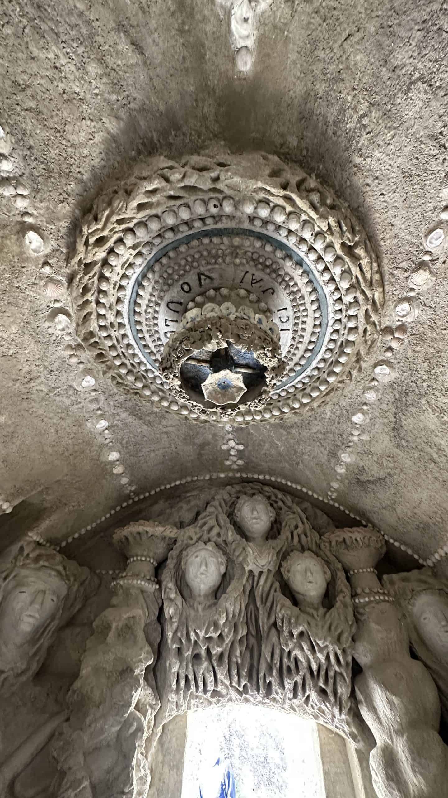 Inside the gallery of the Cheval Palace