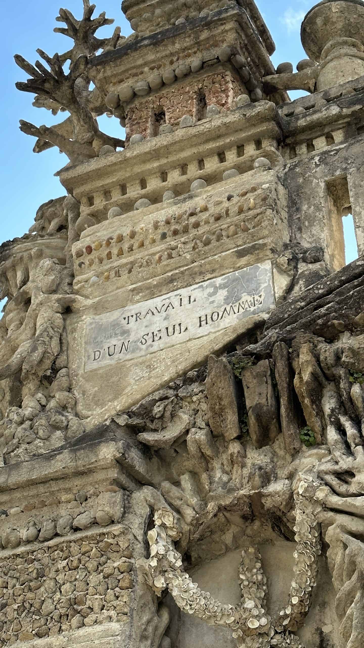Carvings on the Cheval Palace