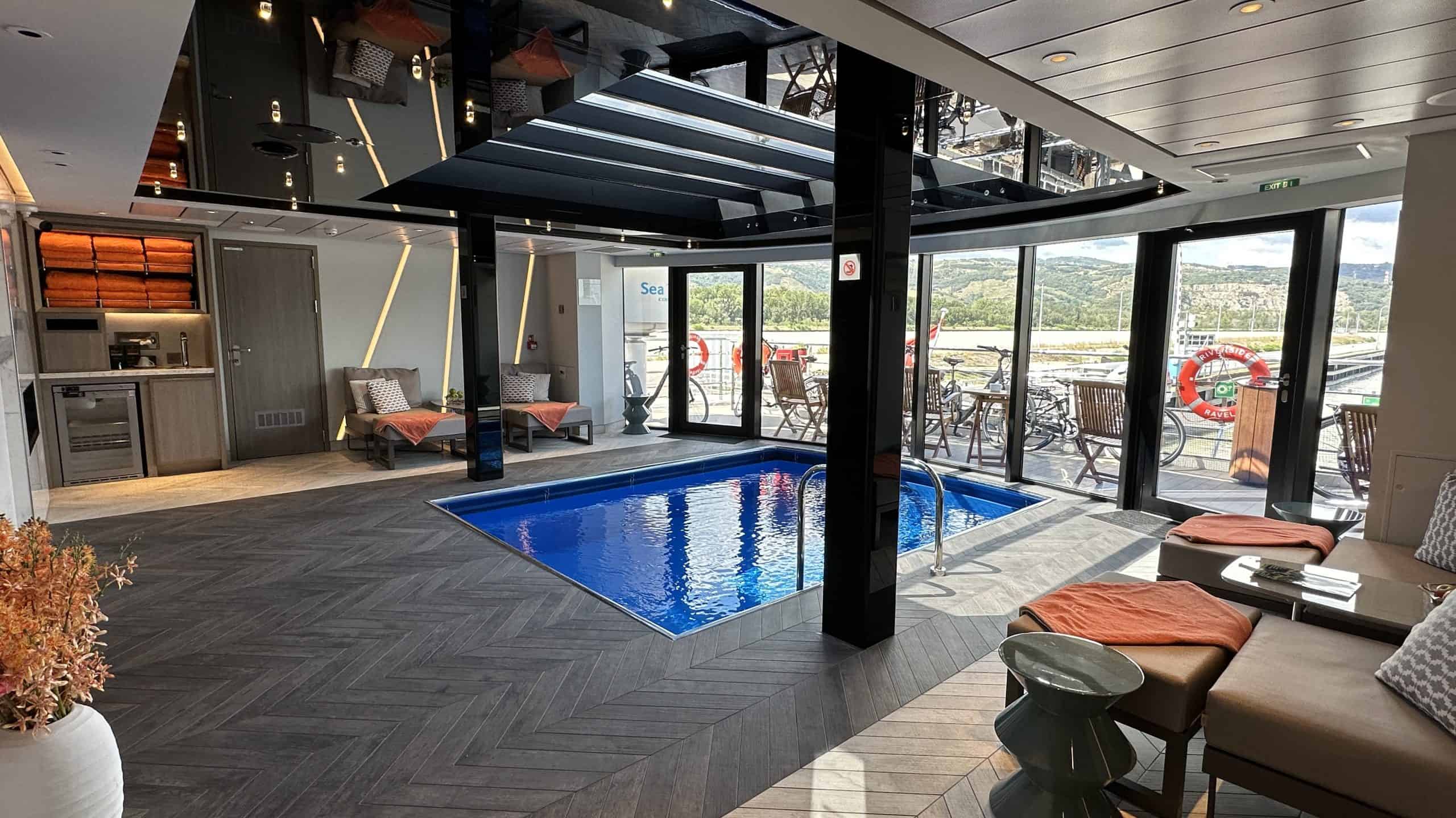 Pool Area On Riverside Ravel