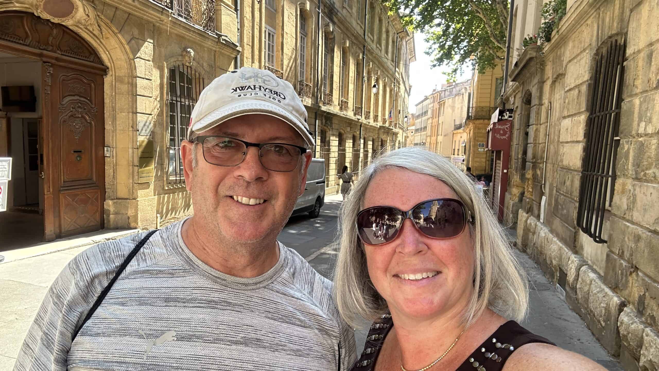 Our picture in Aix en Provence Old Town