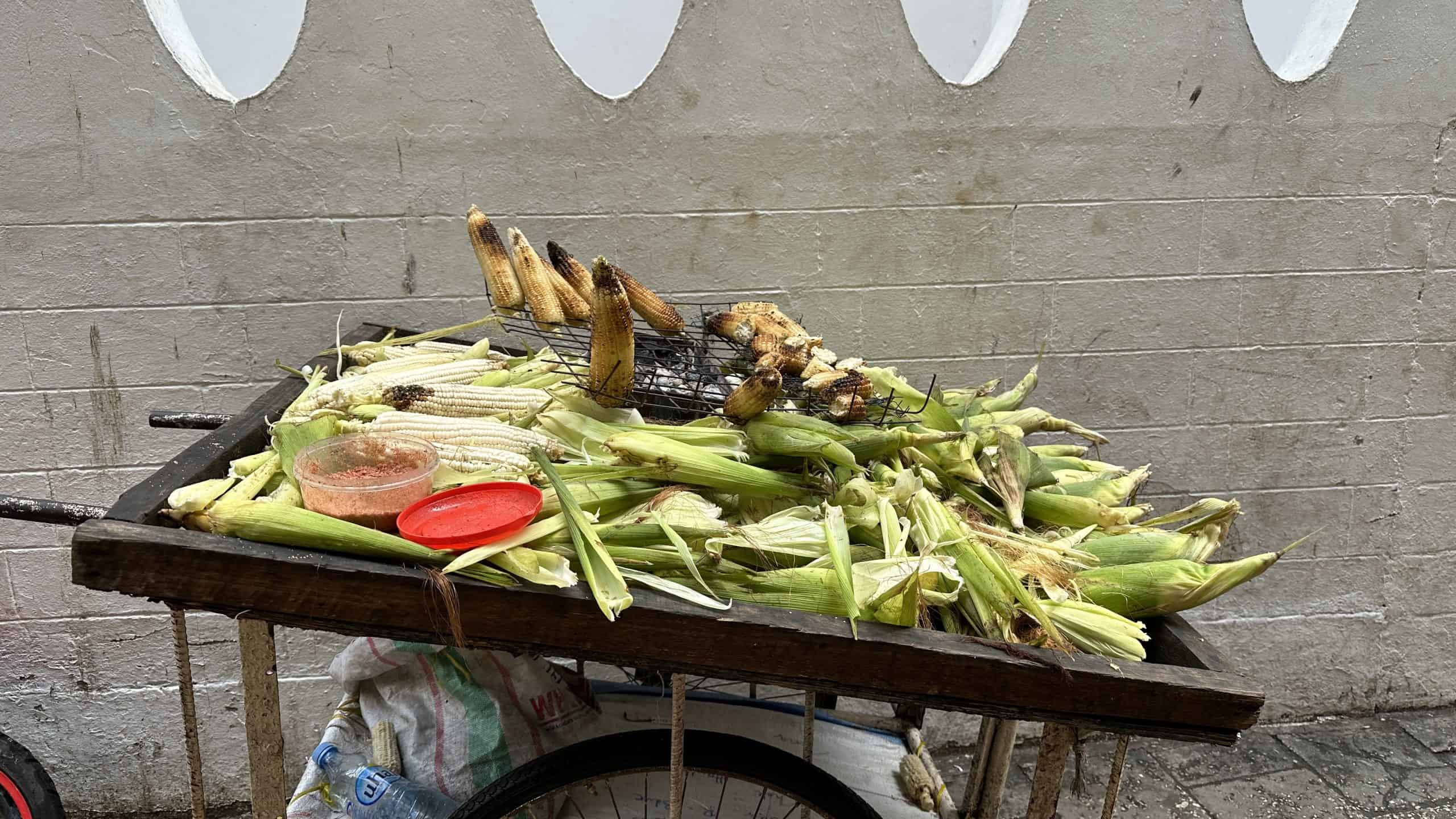 Roasted corn