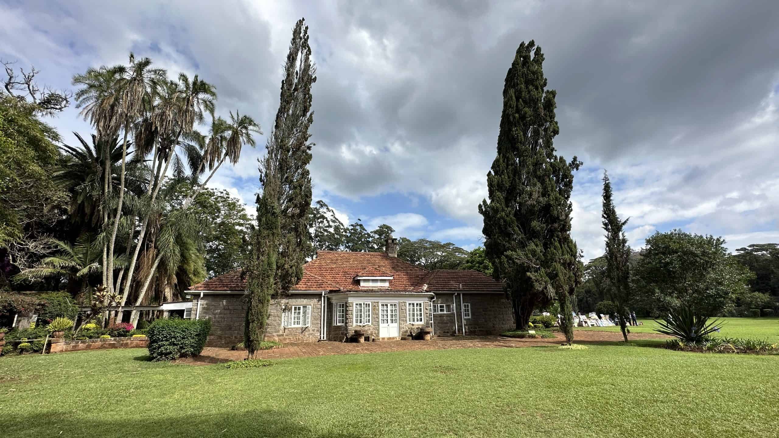 Outside of Karen Blixen Museum