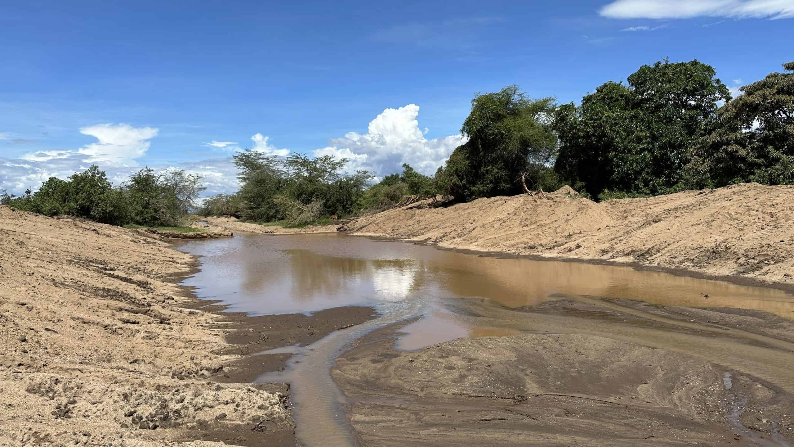 River in Manyara National Park