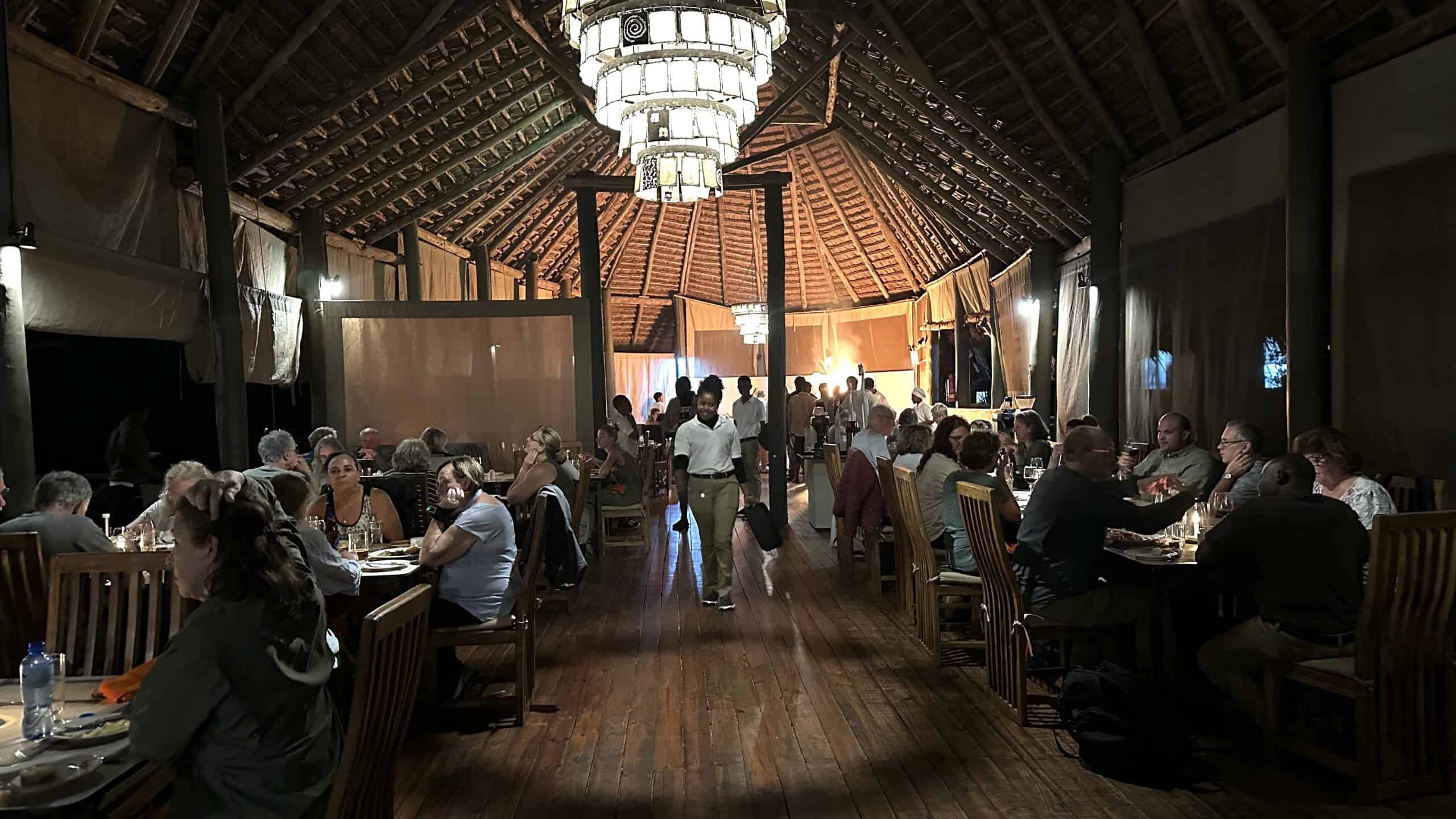 Community dining area