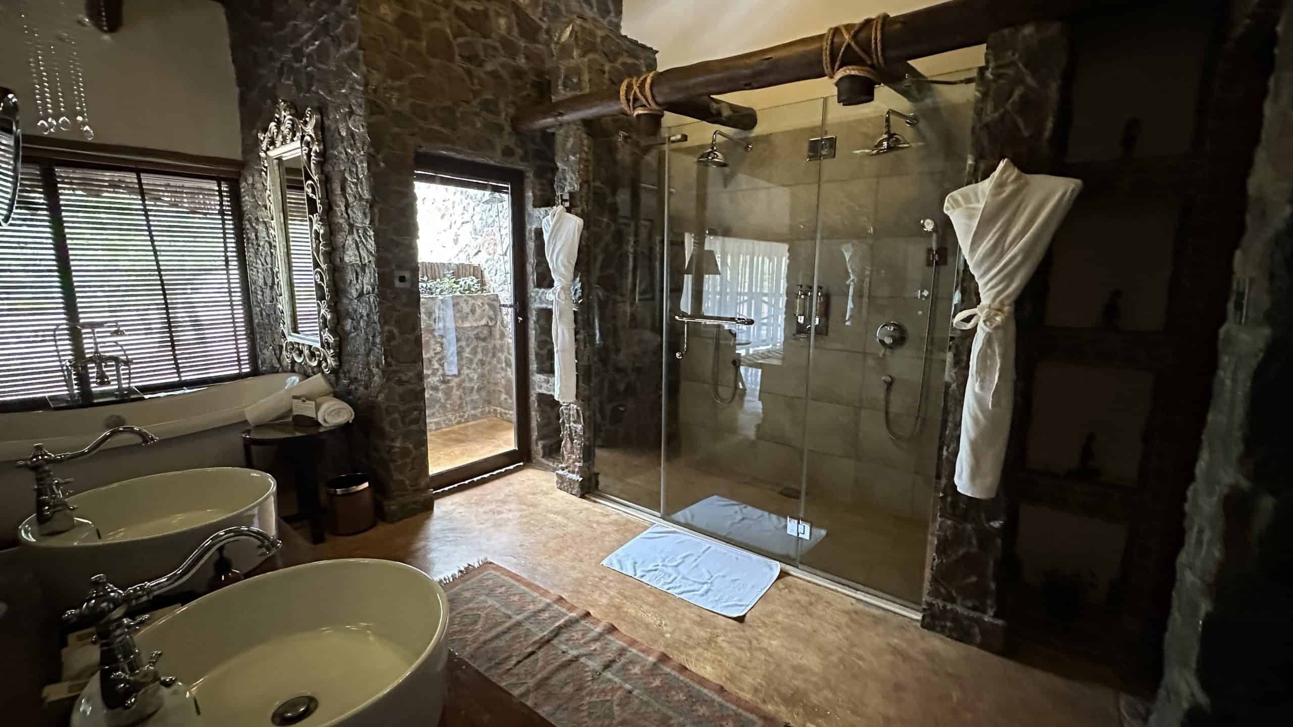 Bathroom area