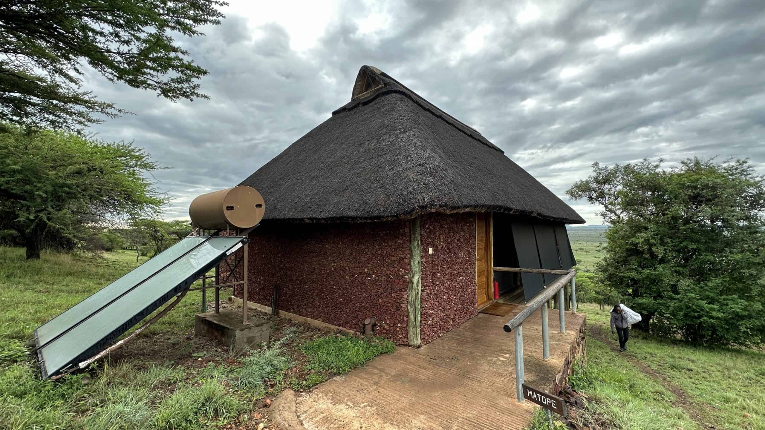 The tented structure