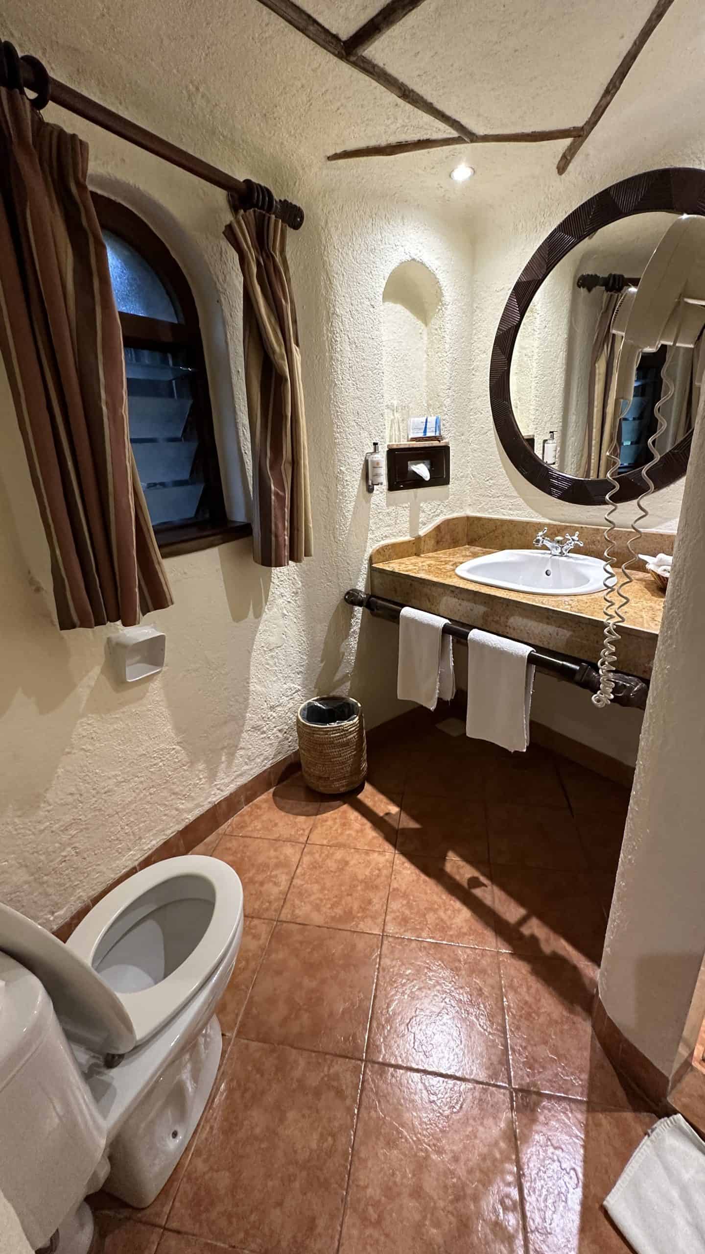 Bathroom area