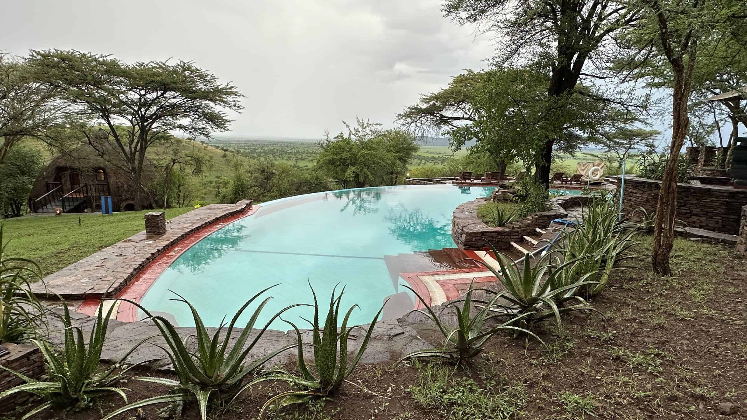 Pool area