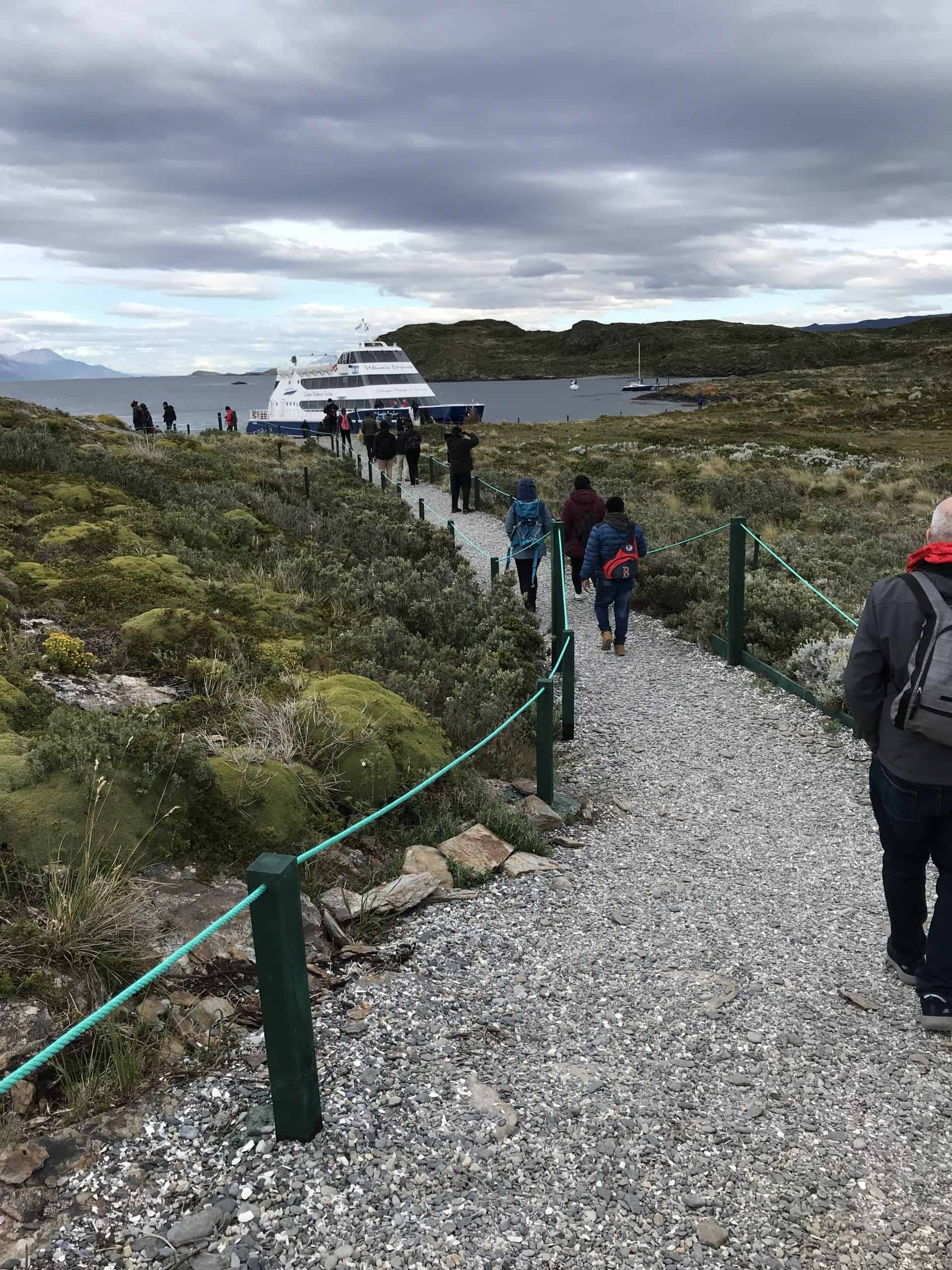 Path on Bridges Island