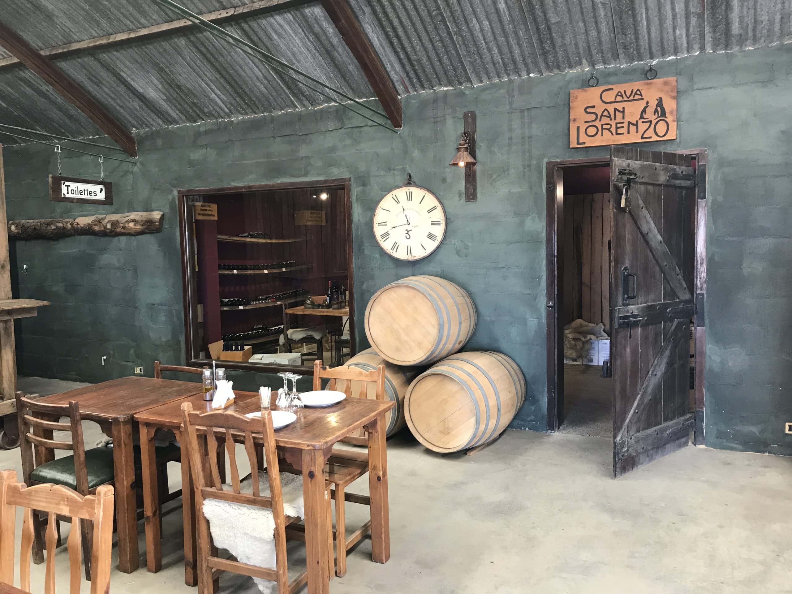 Inside the ranch