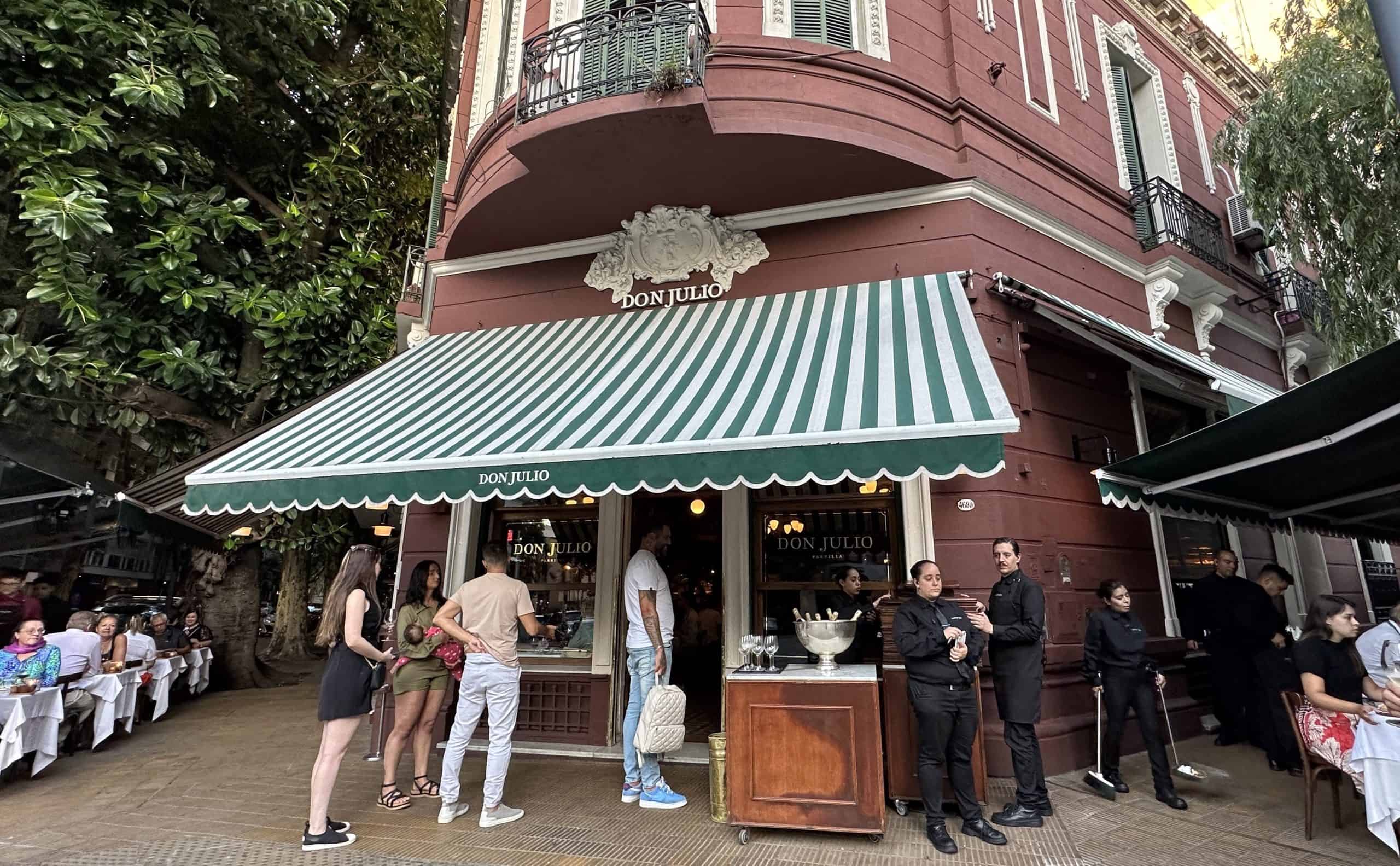 Outside of Don Julio