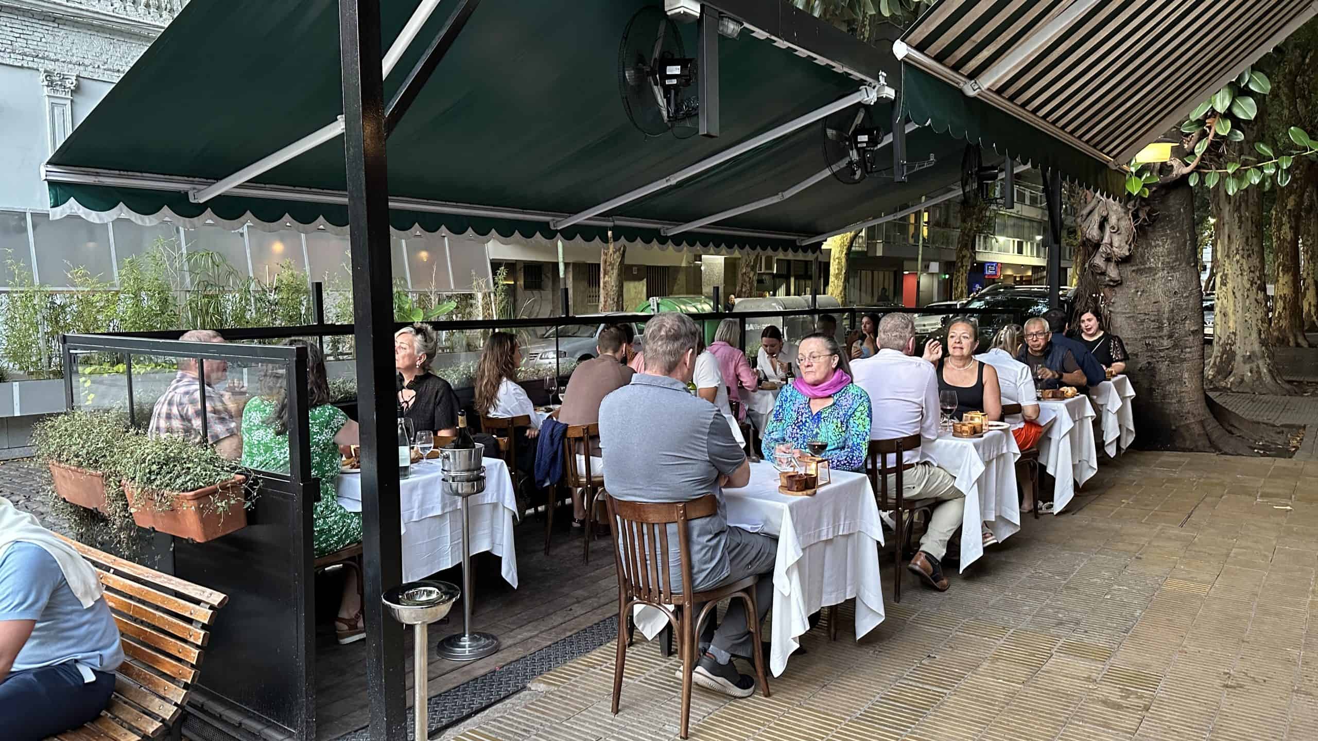 Outside patio at Don Julio