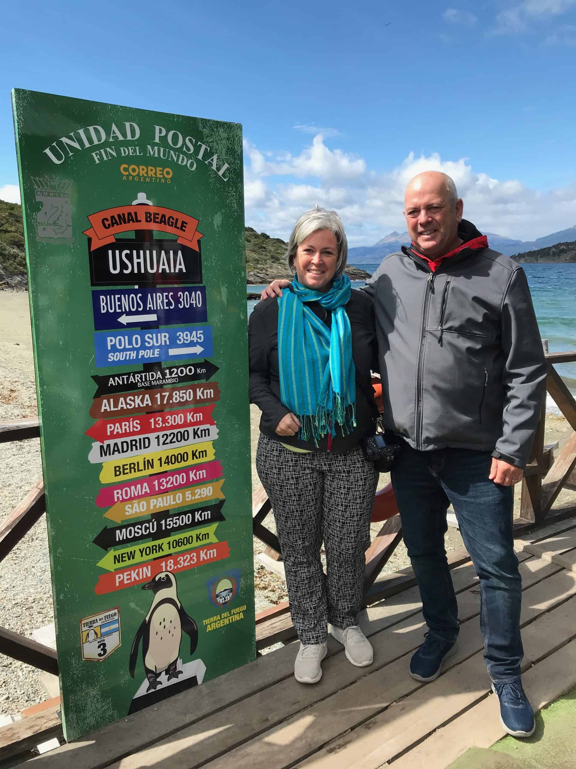 Sign at the post office