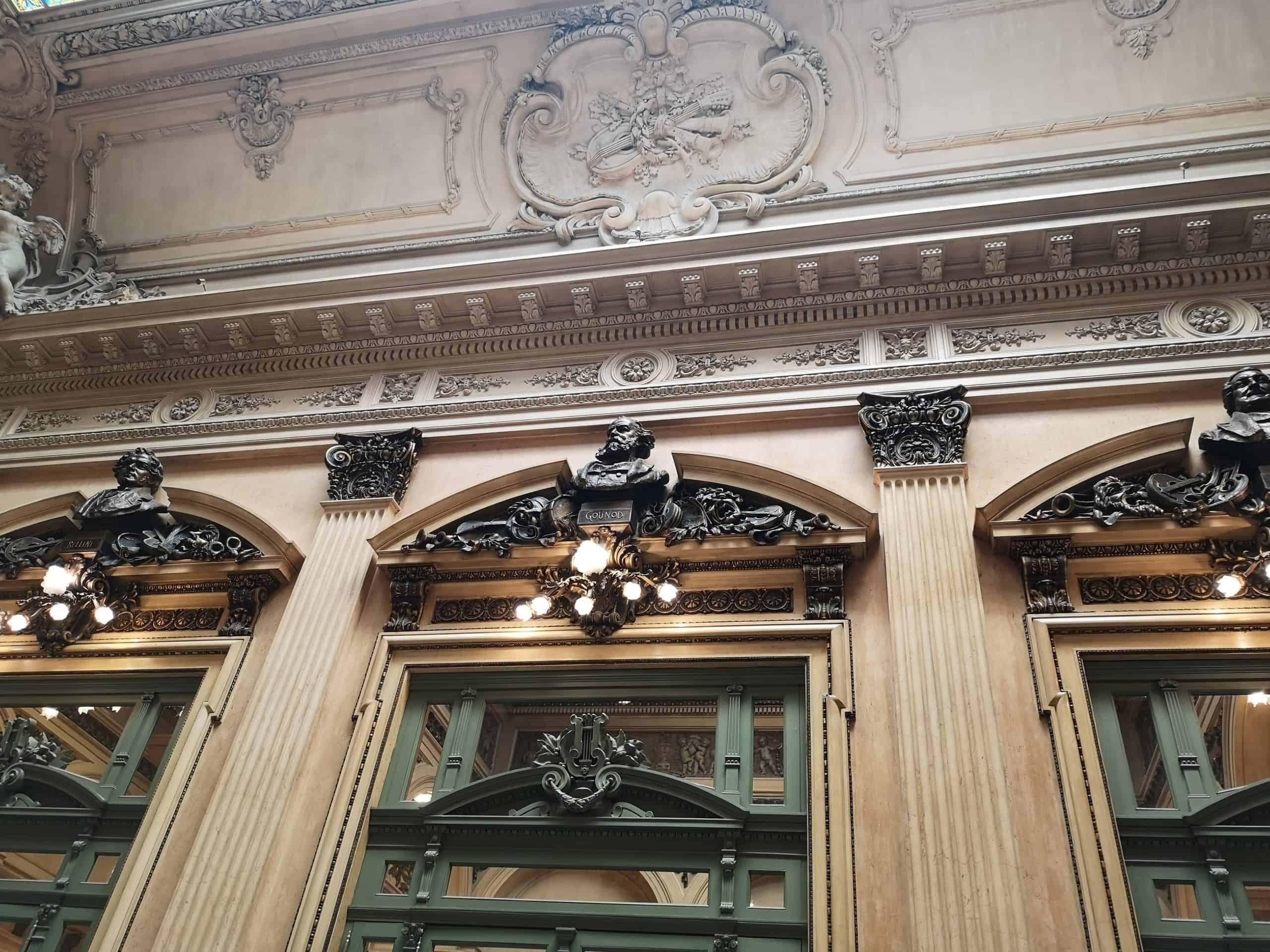 Beautiful finishings in the Teatro Colon