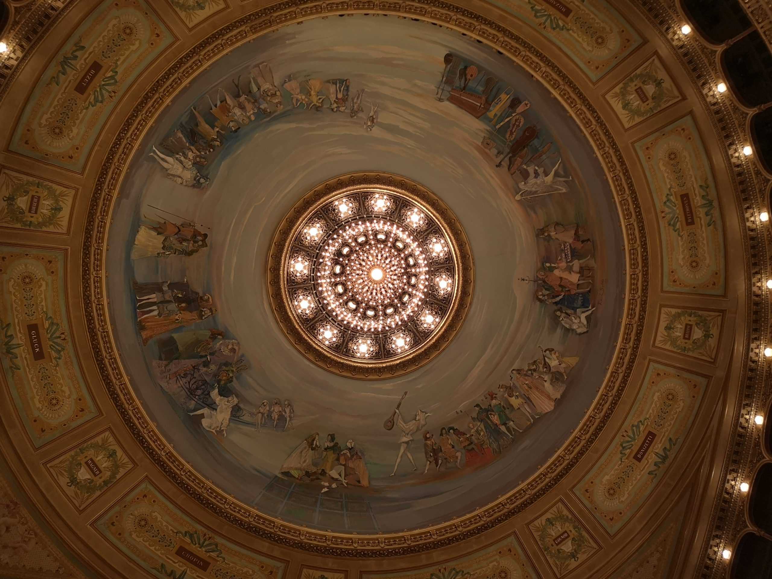 Large dome with paintings