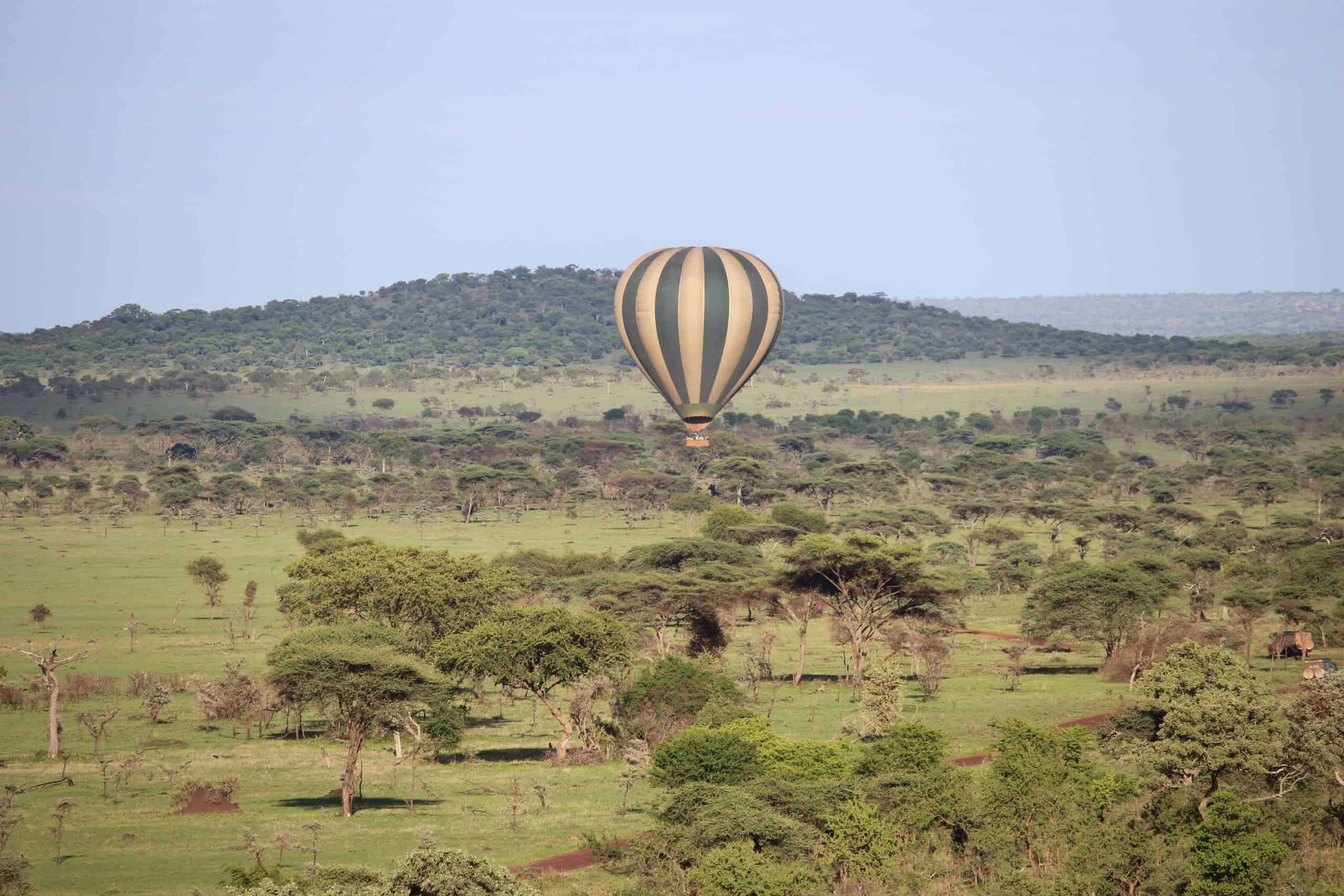 A neighbouring balloon