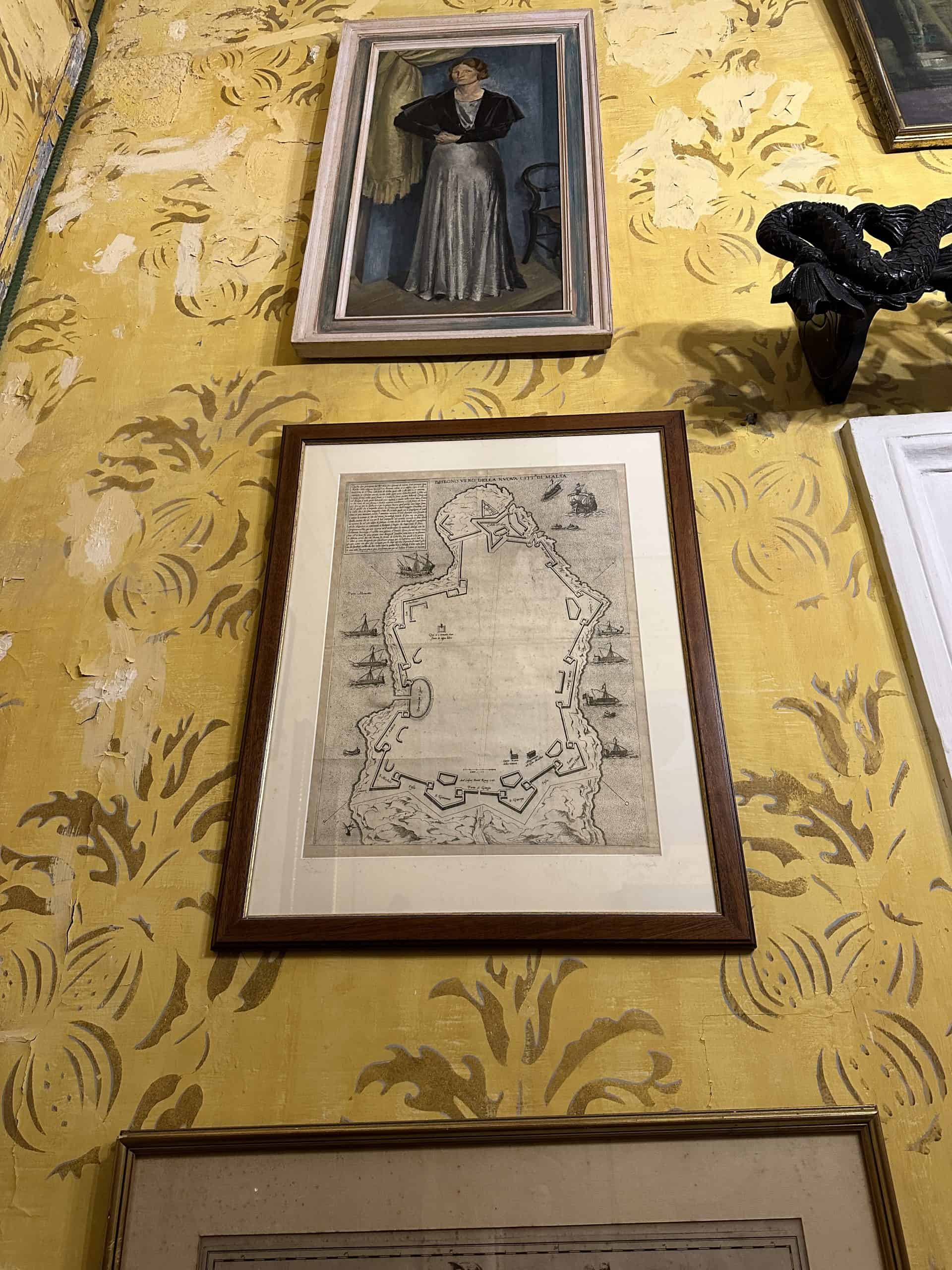 Original Valletta planning map