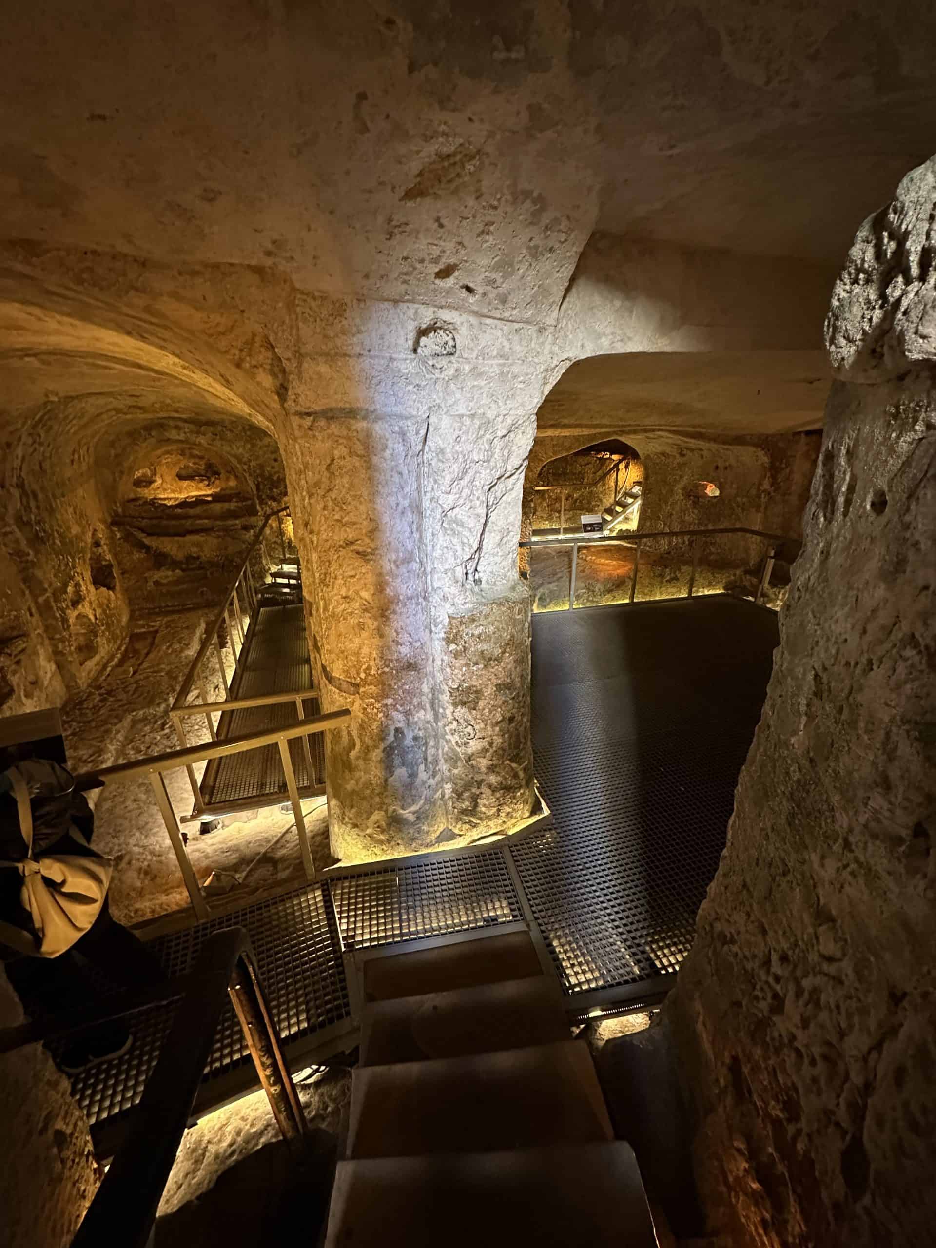 The largest catacomb on the site
