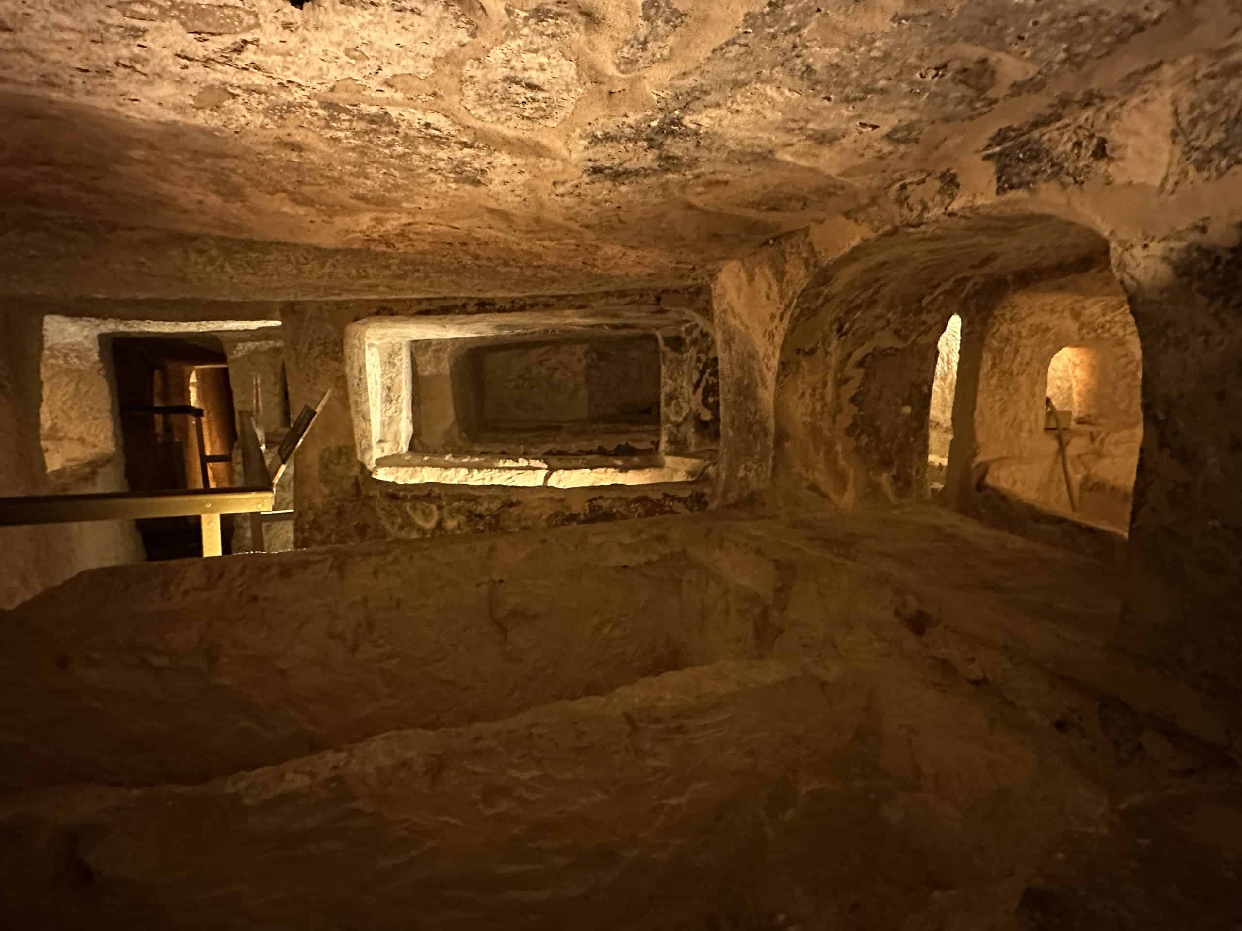 Underground burial sites