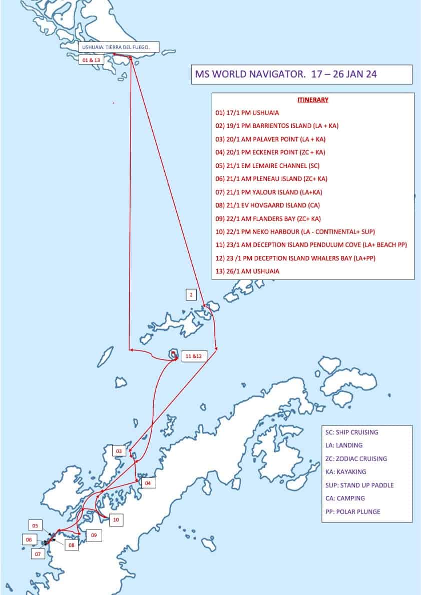 Our journey map